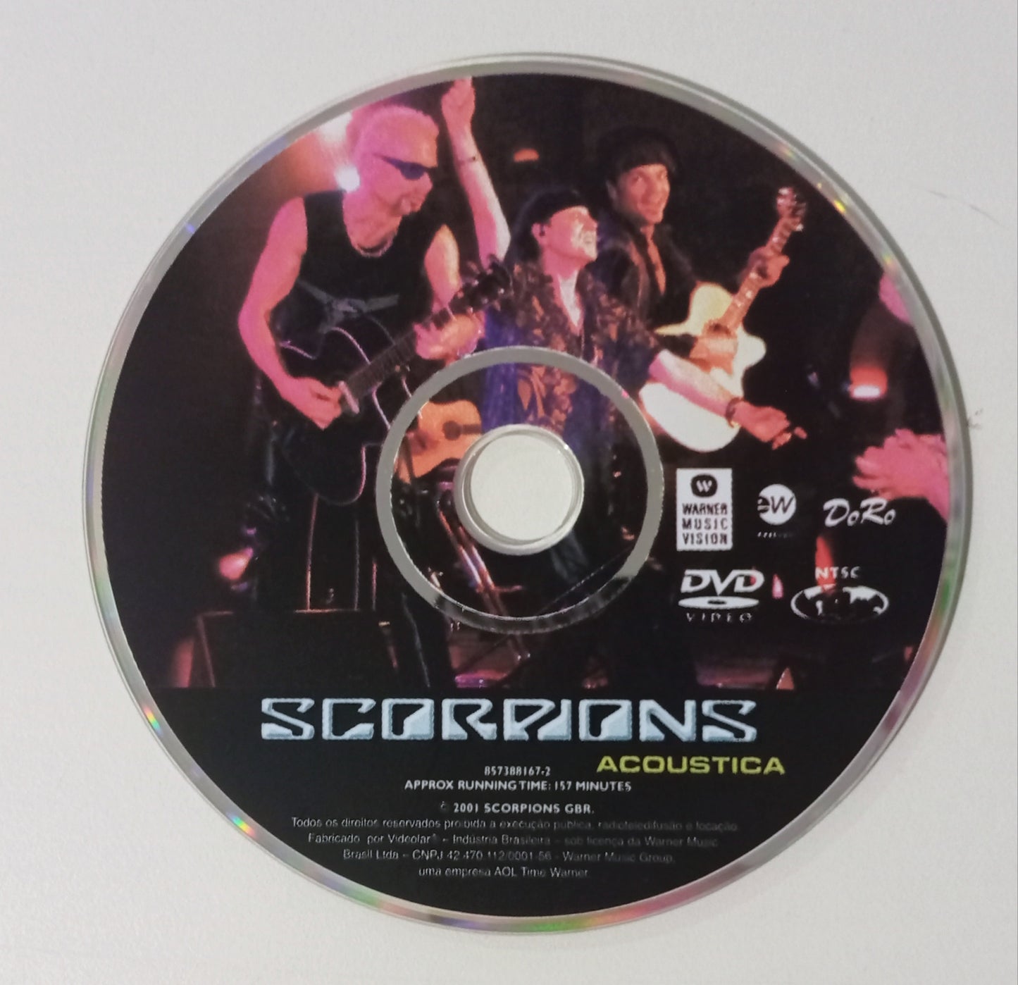 Scorpions - Acoustica (DVD Nacional - Usado)