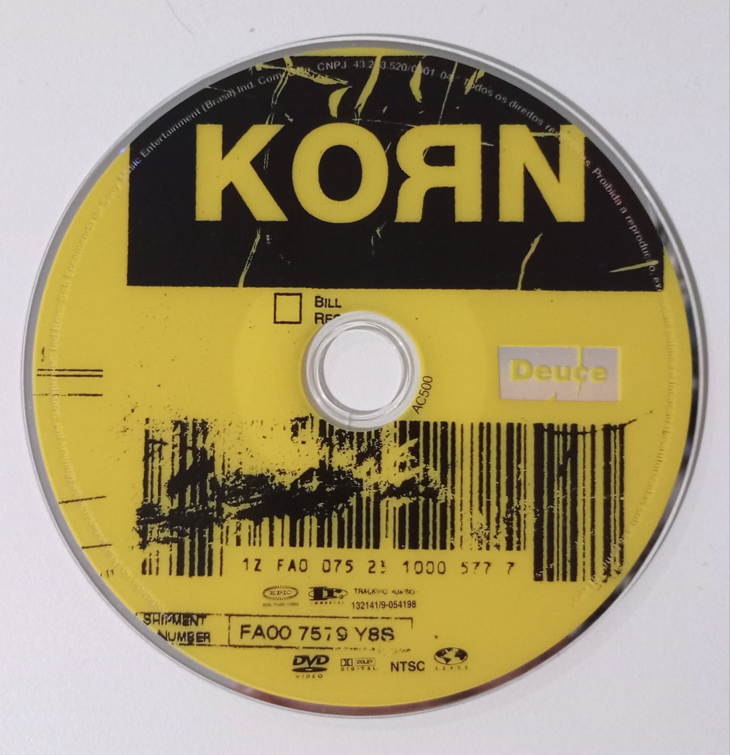 Korn - Deuce (DVD Nacional - Usado)
