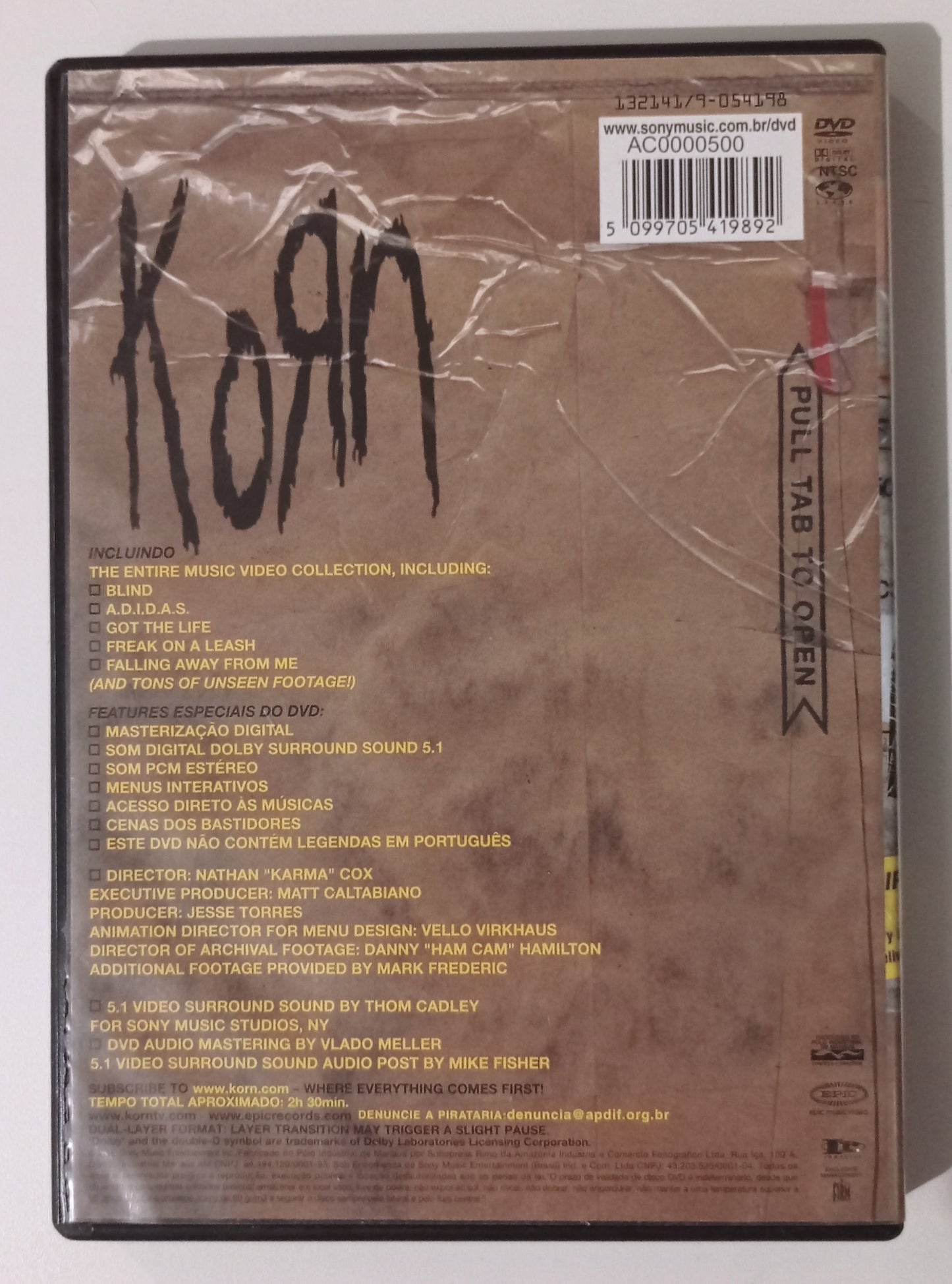 Korn - Deuce (DVD Nacional - Usado)