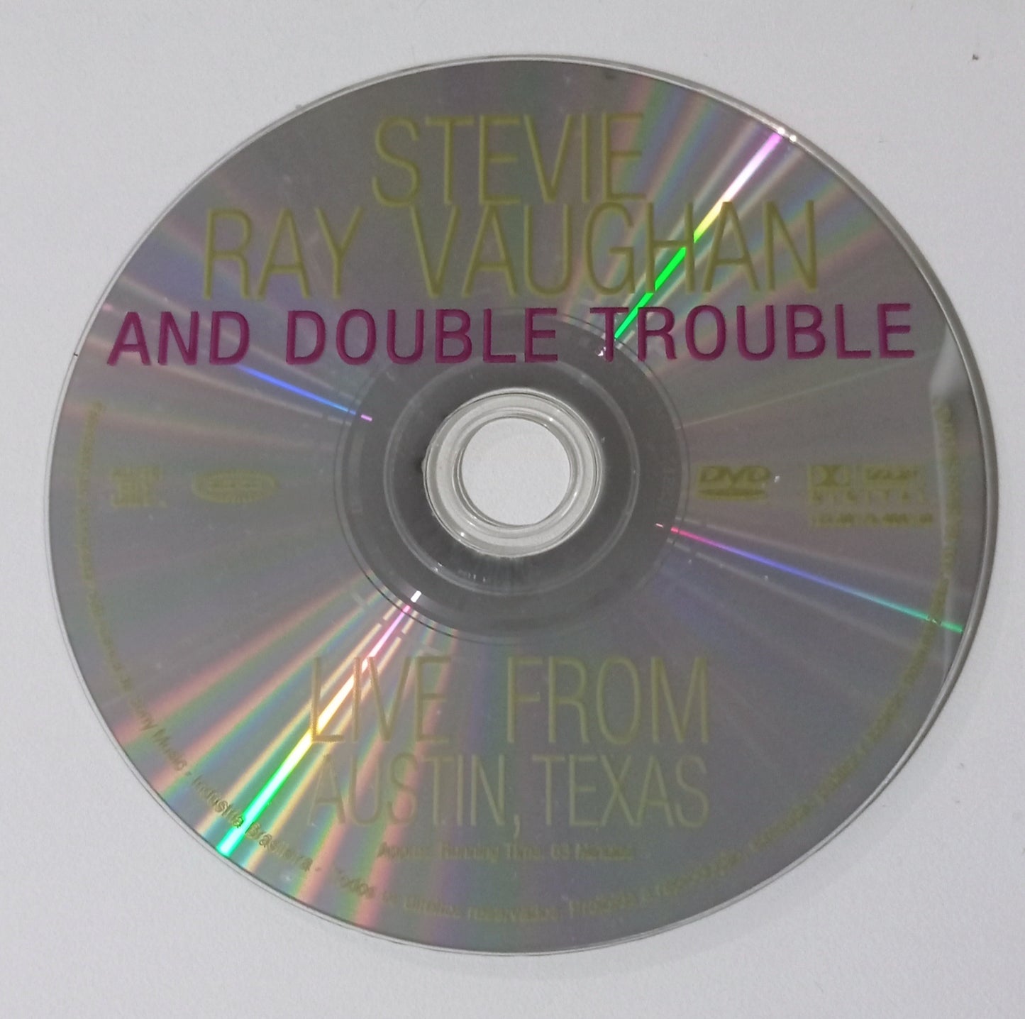 Stevie Ray Vaughan - And Double Trouble Live From Austin, Texas (DVD Nacional - Usado)