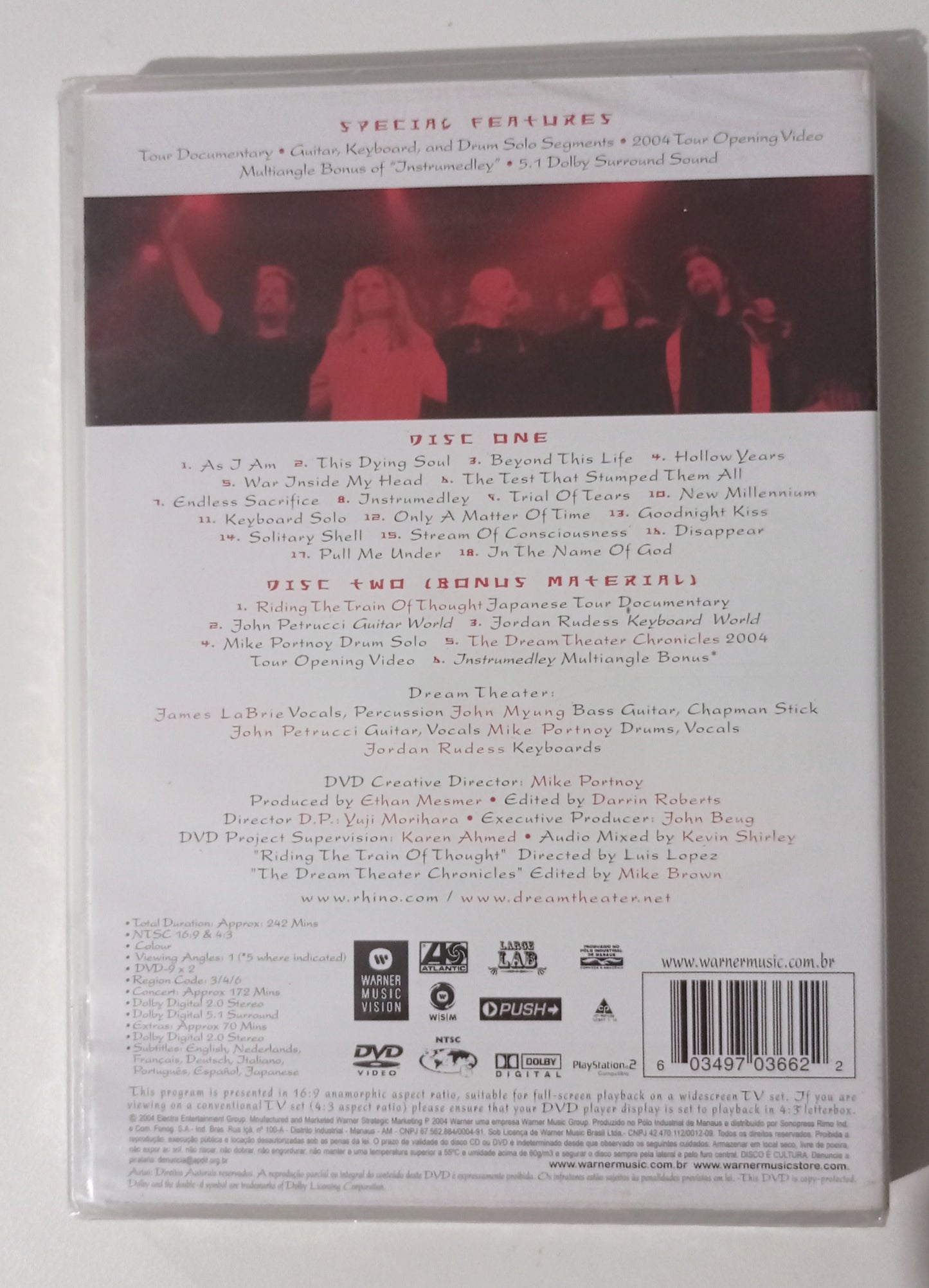 Dream Theater - Live at Budokan (2xDVD Nacional - LACRADO)