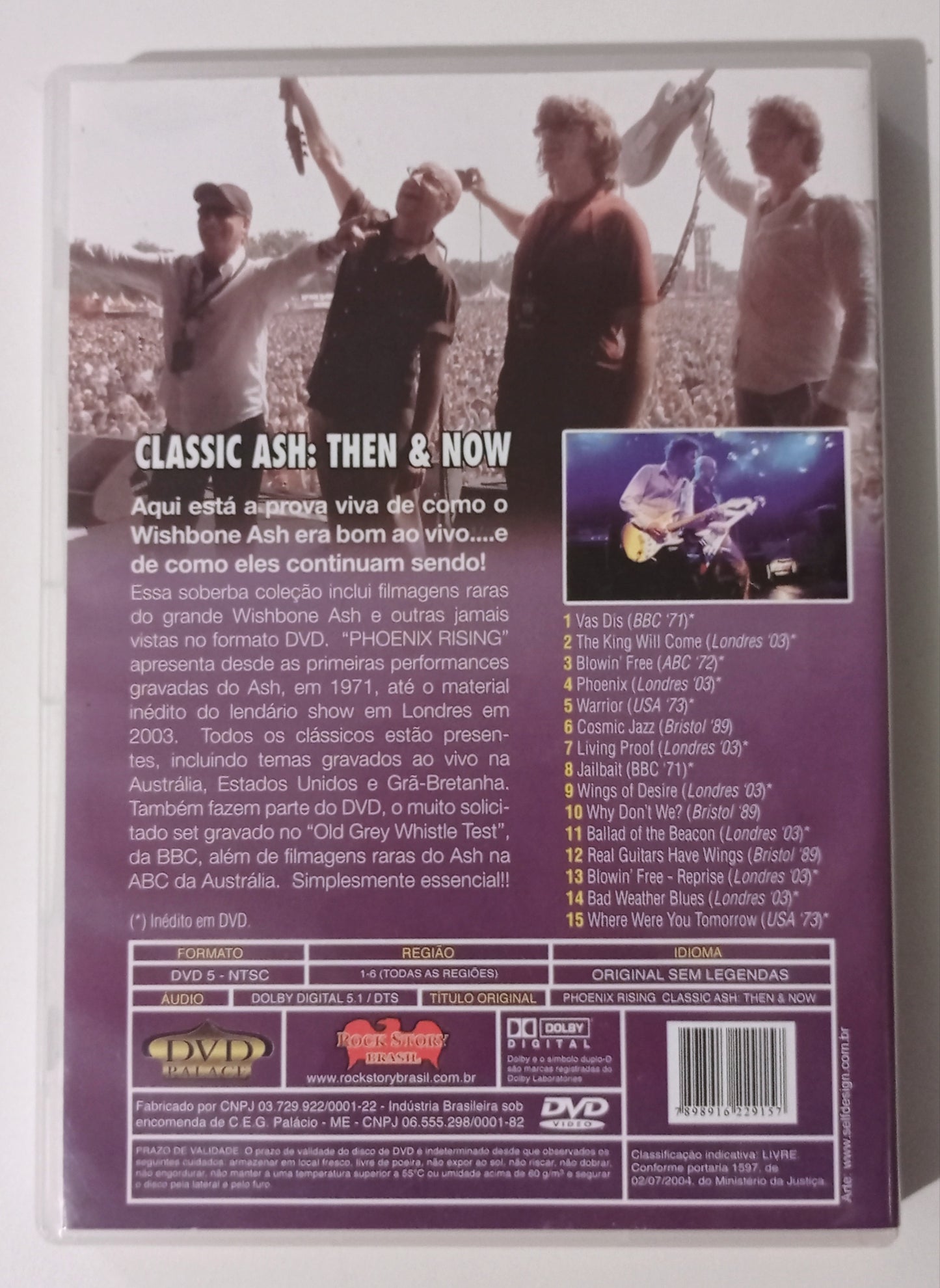 Wishbone Ash - Phoenix Rising (DVD Nacional - Usad0)