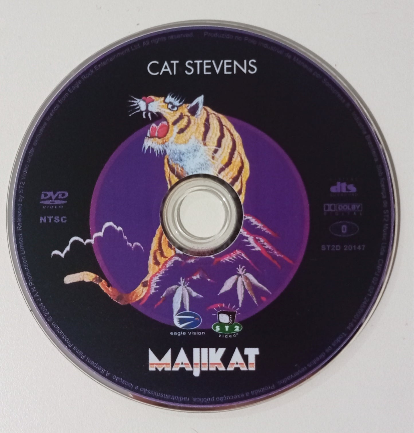 Cat Stevens - Mijikat, Earth Tour 1976 (DVD Nacional - Usado)