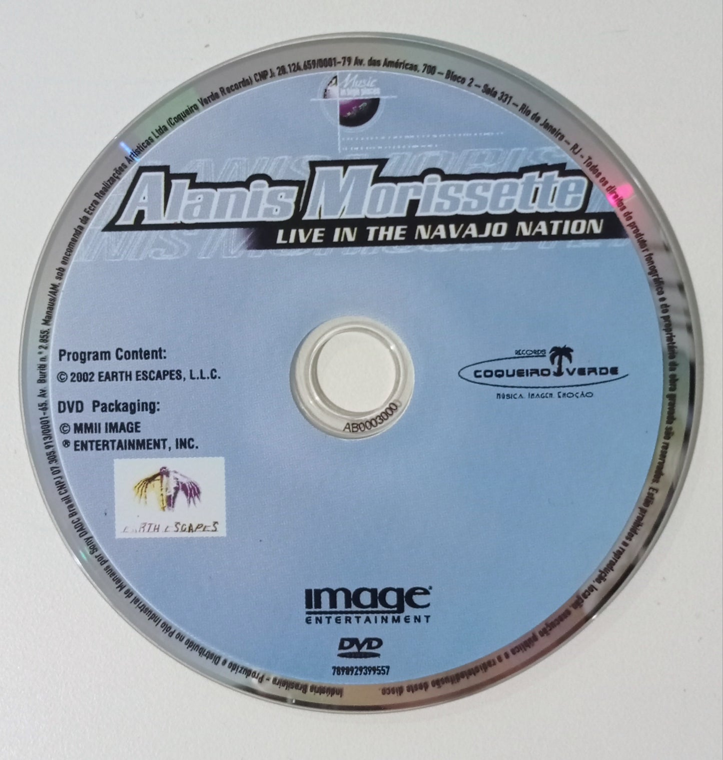 Alanis Morissette - Live in the Navajo Nation (DVD Nacional - Usado)