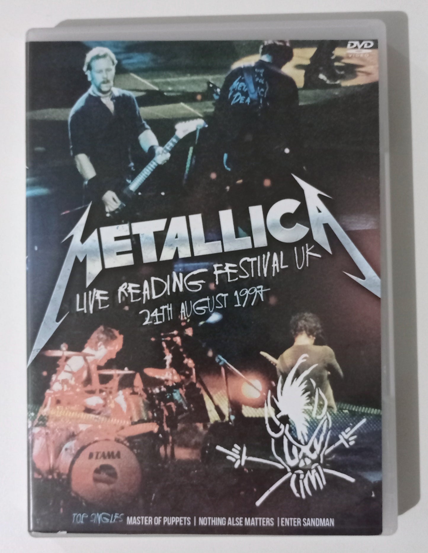 Metallica - Live Reading Festival UK 24th August 1997 (DVD Nacional - Usado)
