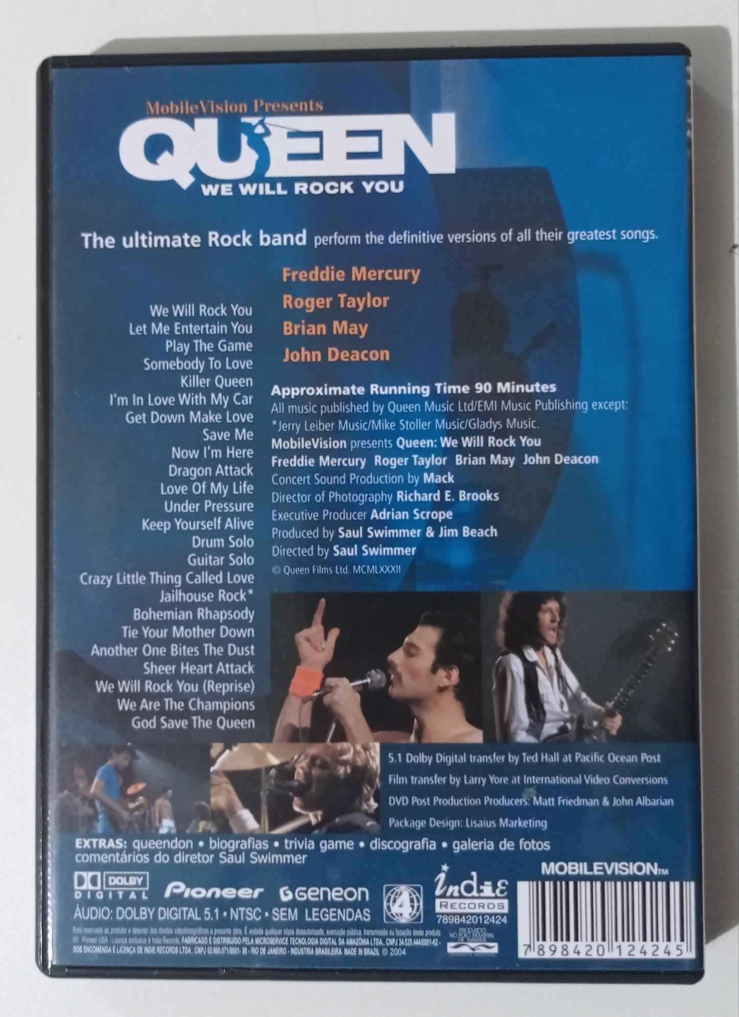 Queen - We Will Rock You (DVD Nacional - Usado)
