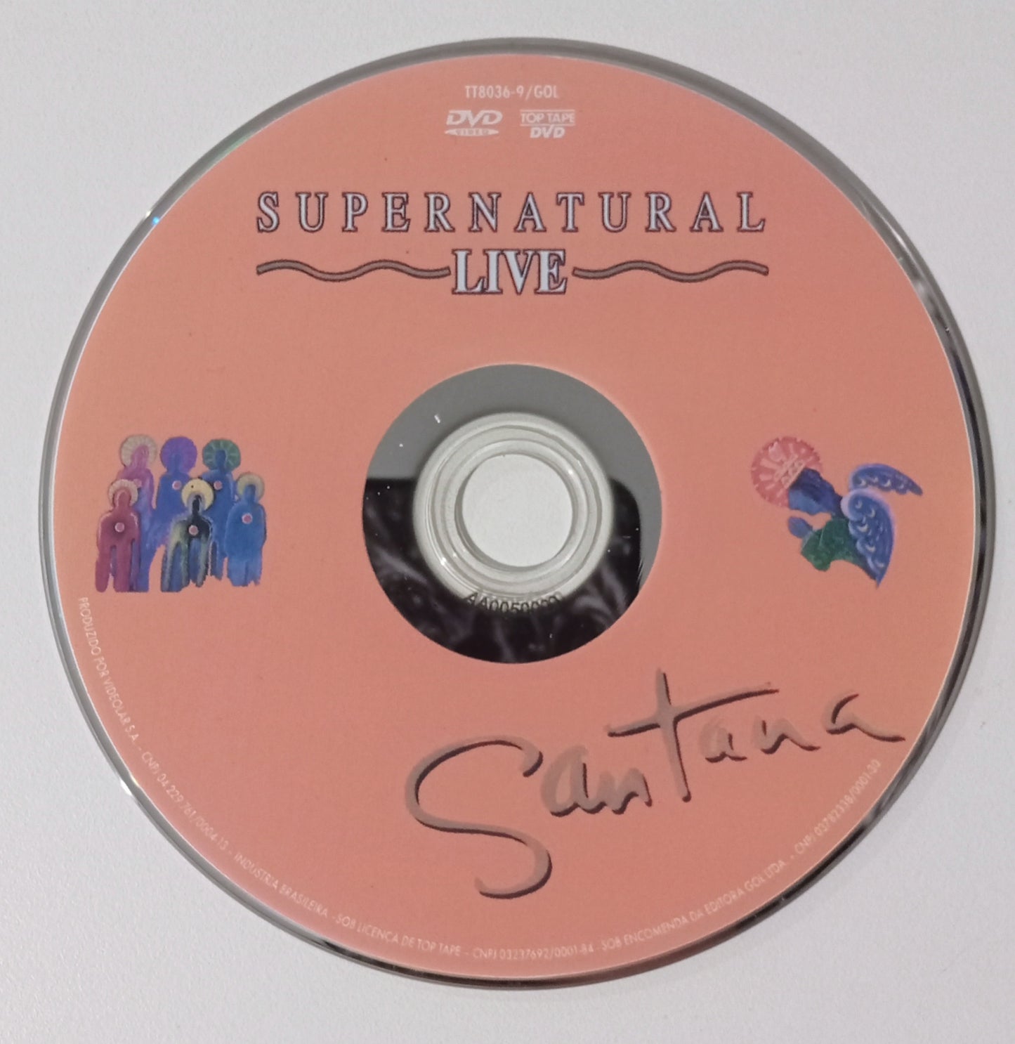 Santana - Supernatural Live (DVD Nacional - Usado)