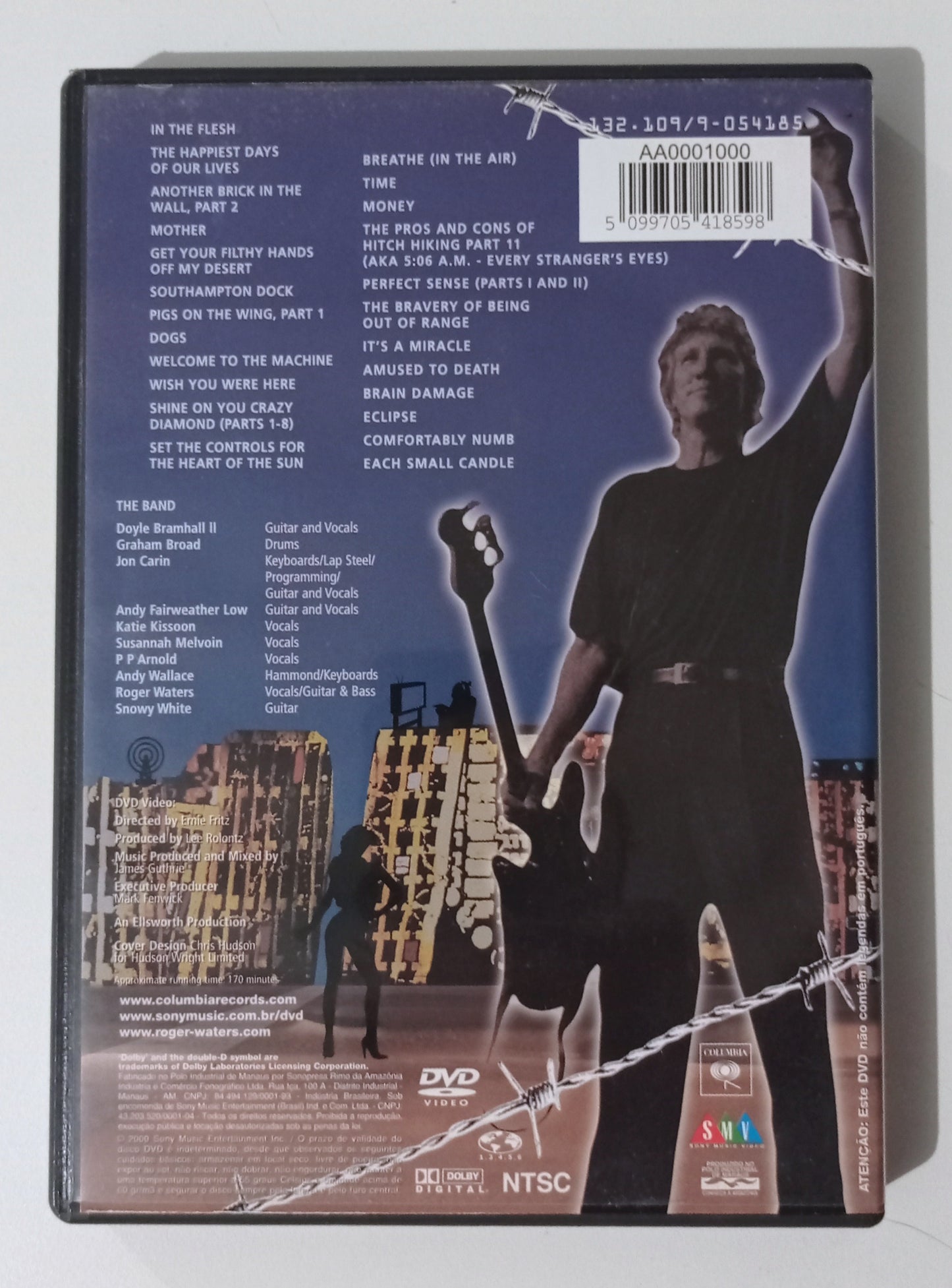 Roger Waters - In the Flash Live (DVD Nacional - Usado)