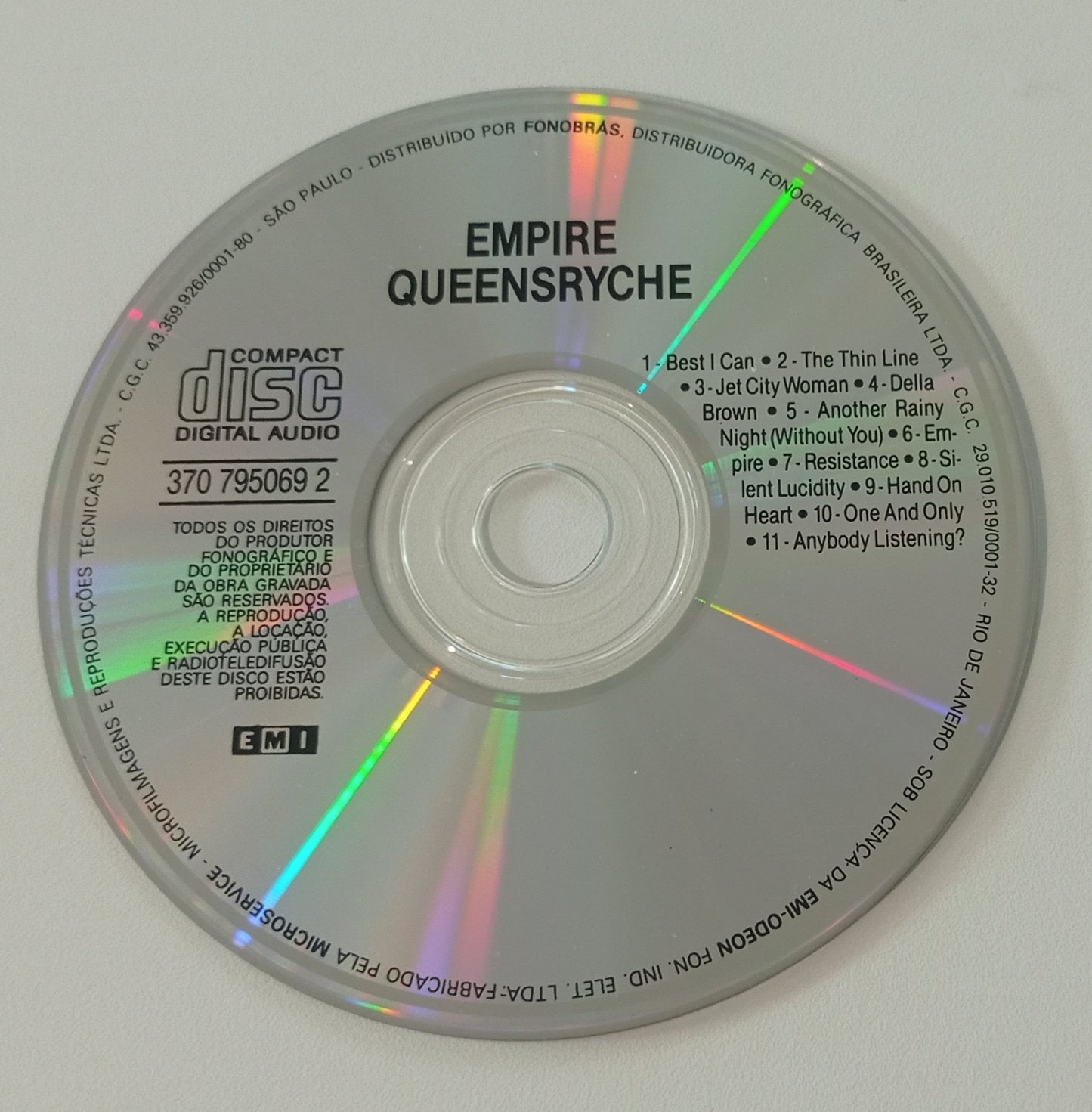 Queensrÿche - Empire (CD Nacional - Usado)