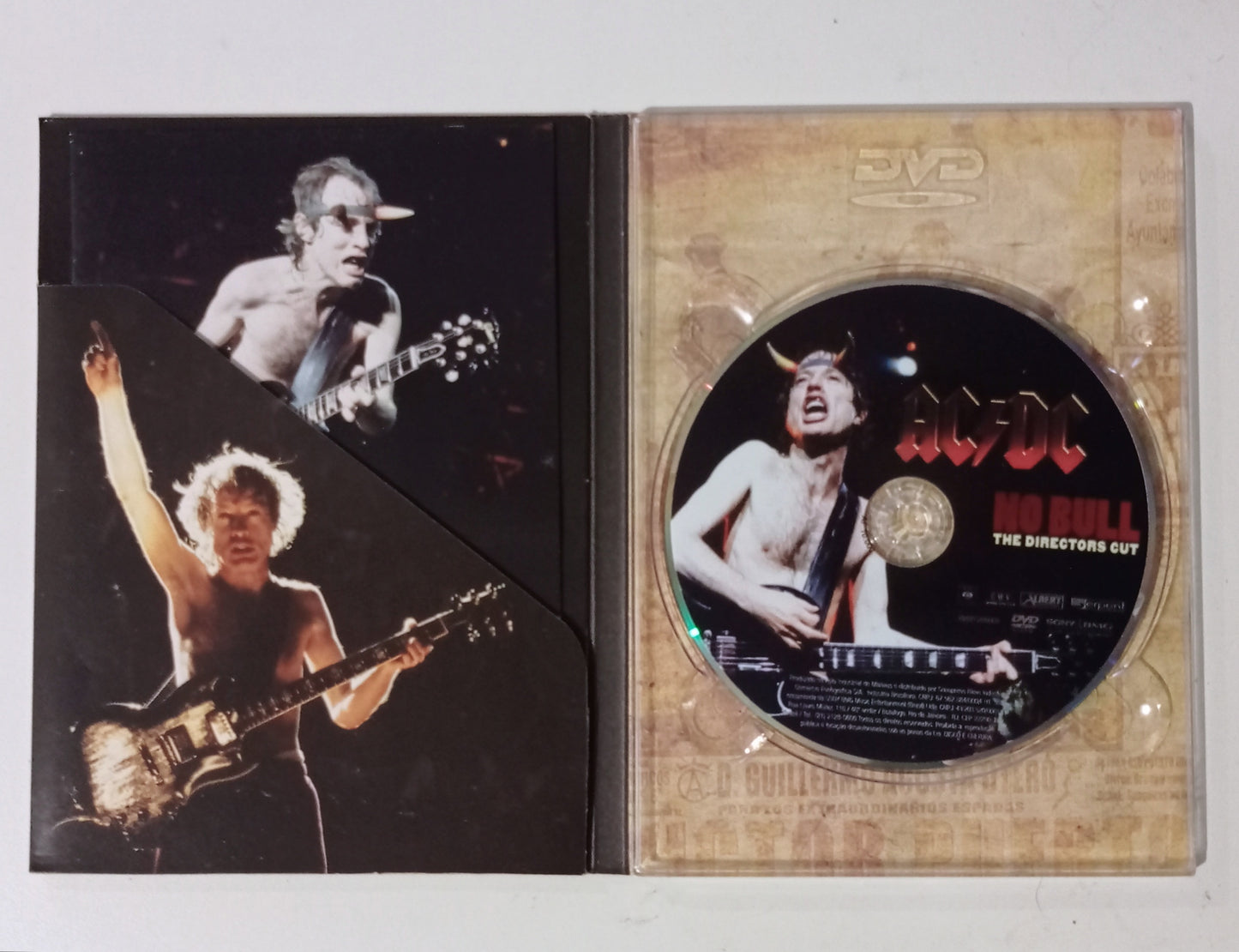 AC DC - No Bull The Directors Cut (DVD Nacional Usado)