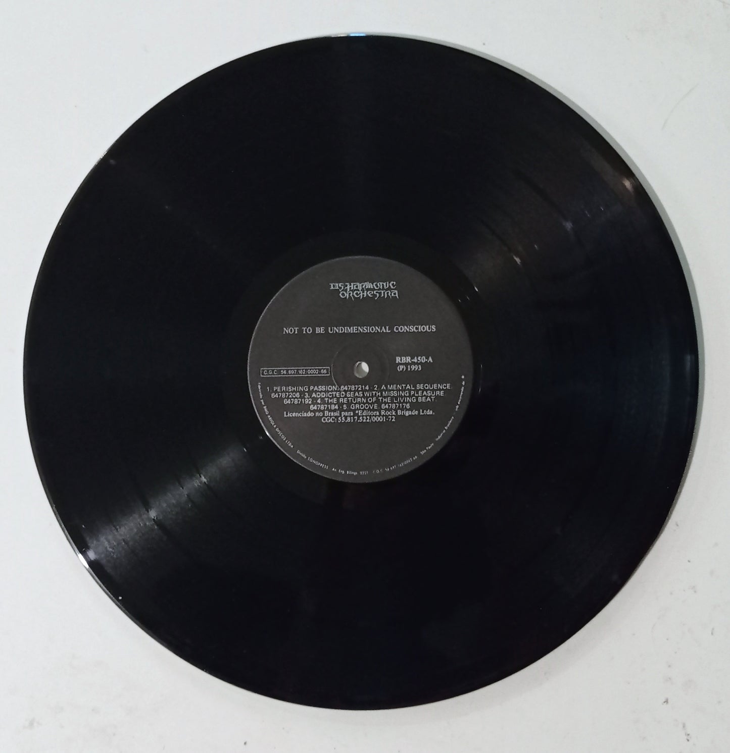 Disharmonic Orchestra - Not To Be Undimensional Conscious (LP Nacional - Usado)