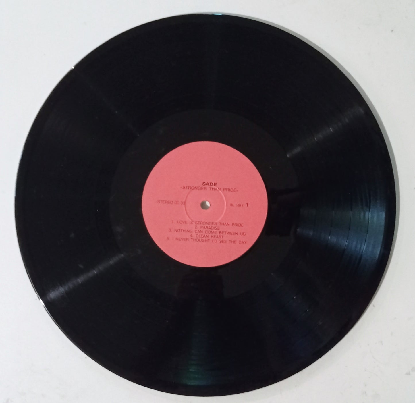 Sade - Stronger Than Pride (LP Russia - Usado - Pirata/Bootleg)