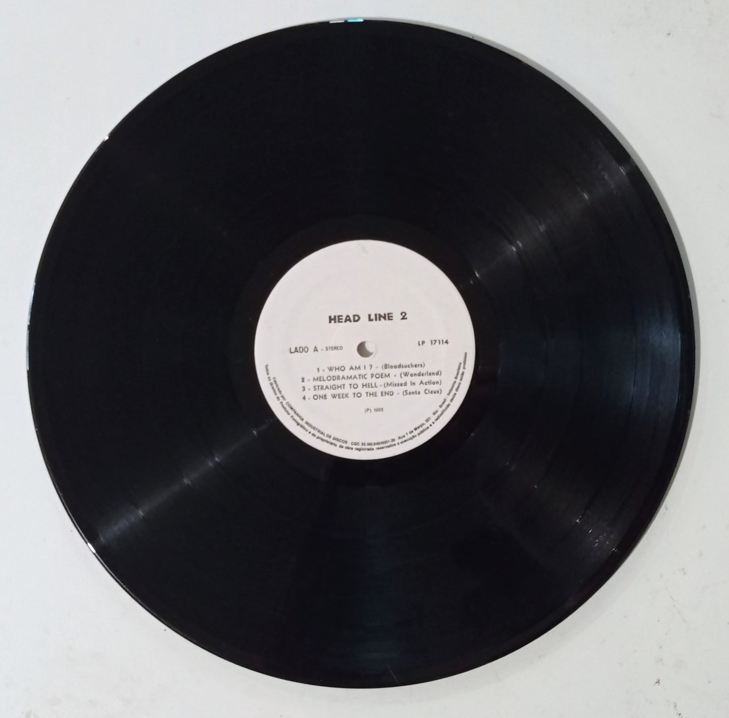 Head Line 2 Colection - Coletânea (LP Nacional - usado)