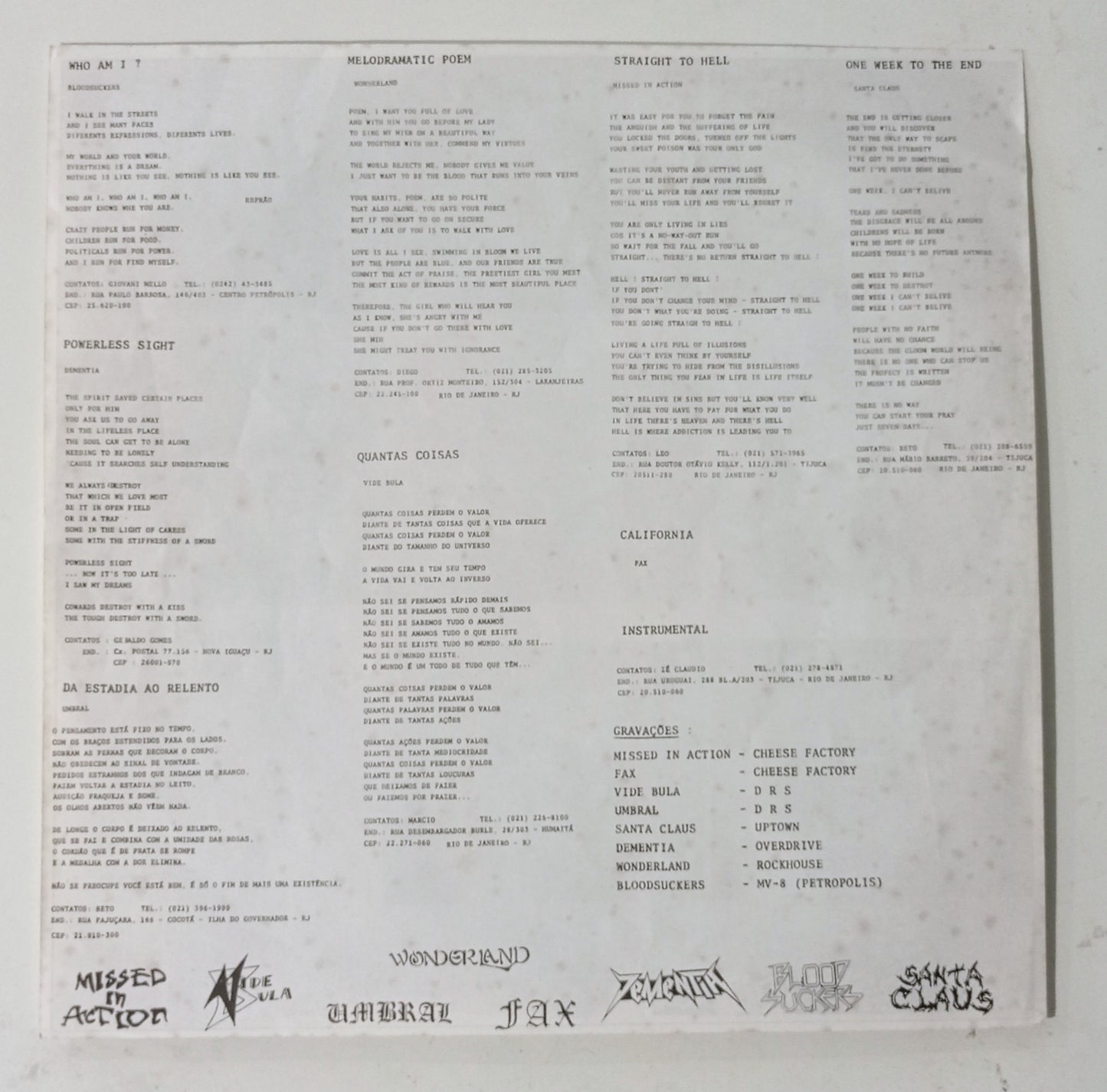Head Line 2 Colection - Coletânea (LP Nacional - usado)