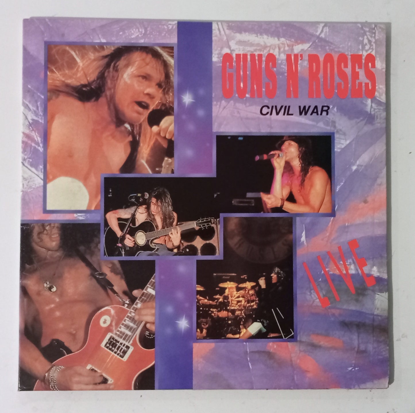 Guns 'n Roses - Civil War Live (LP Coreia do Sul - Usado - Bootleg /Pirata)