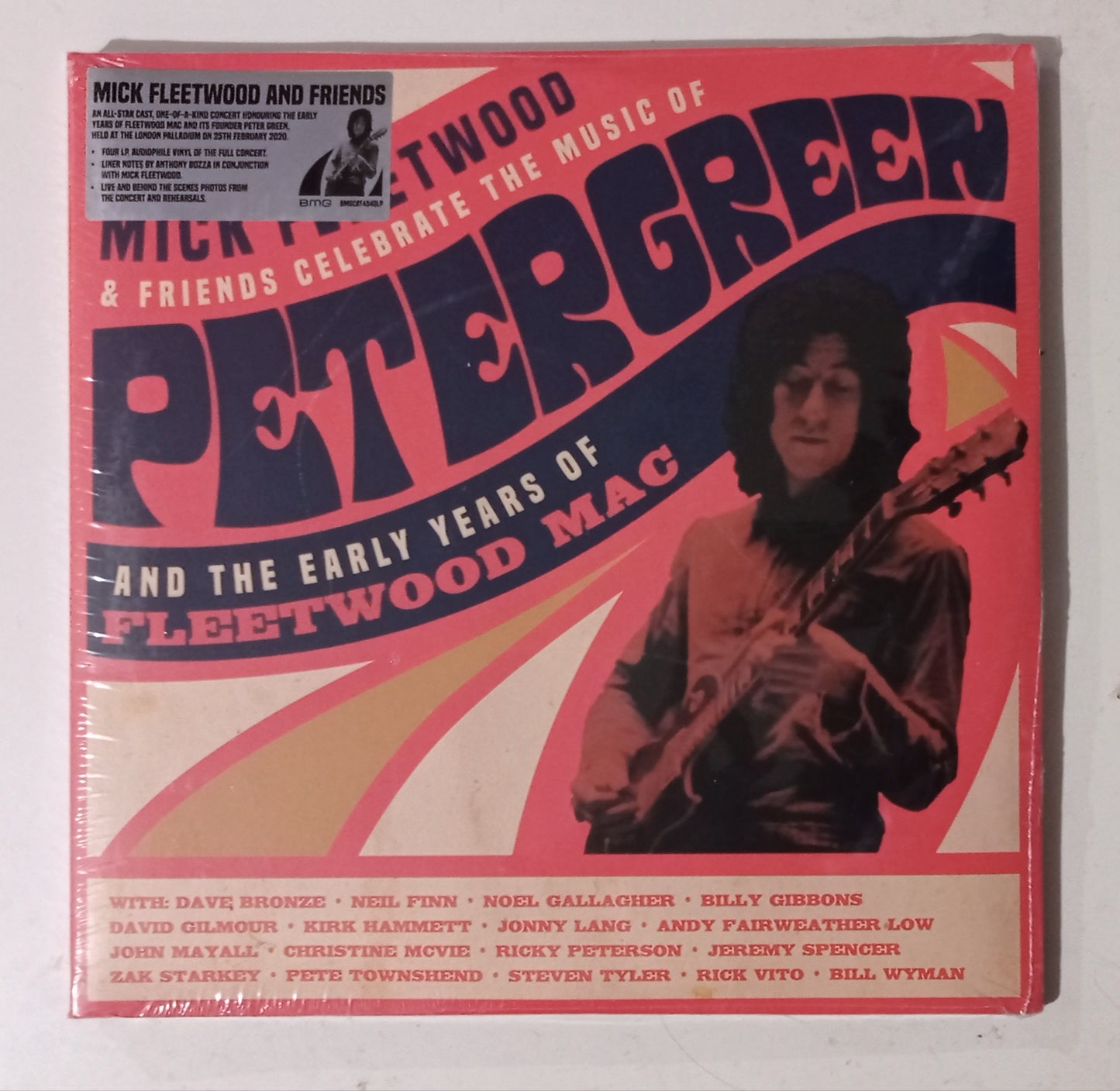 Mick Fleetwood & Friends - Celebrate The Music Of Peter Green And The Early Years Of Fleetwood Mac (4xLP Inglaterra - LACRADO)