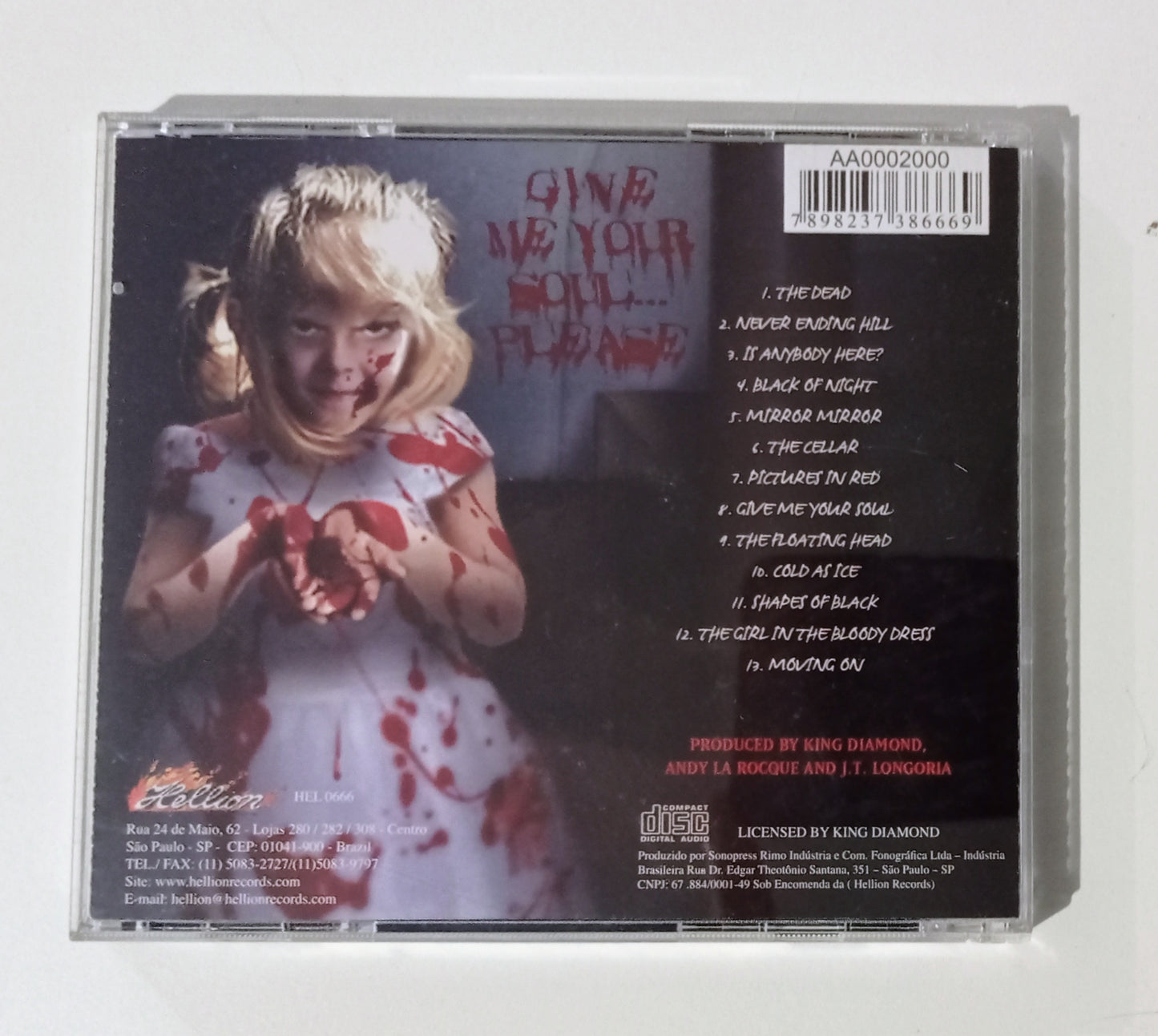 King Diamond - Give Me Your Soul... Please (CD Nacional - Usado)