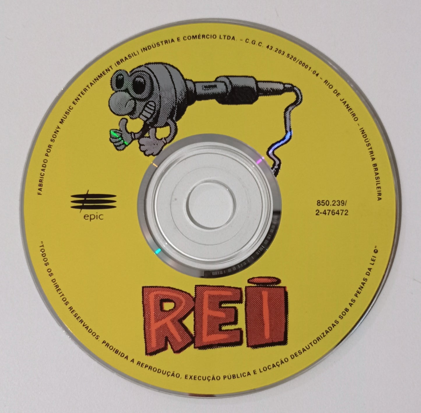 Rei (Roberto & Erasmo) - Coletânea (CD Nacional - Usado)