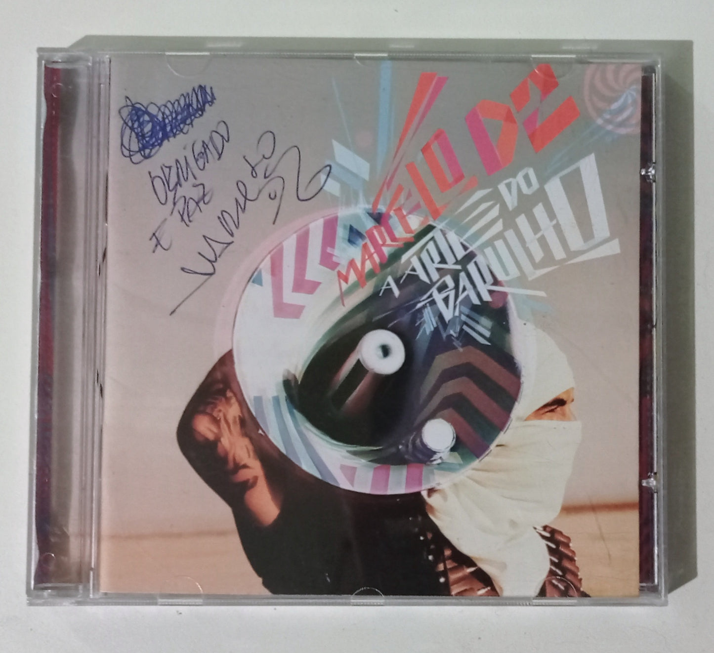 Marcelo D2 - A Arte do Barulho (CD Nacional - Autografado - Usado)