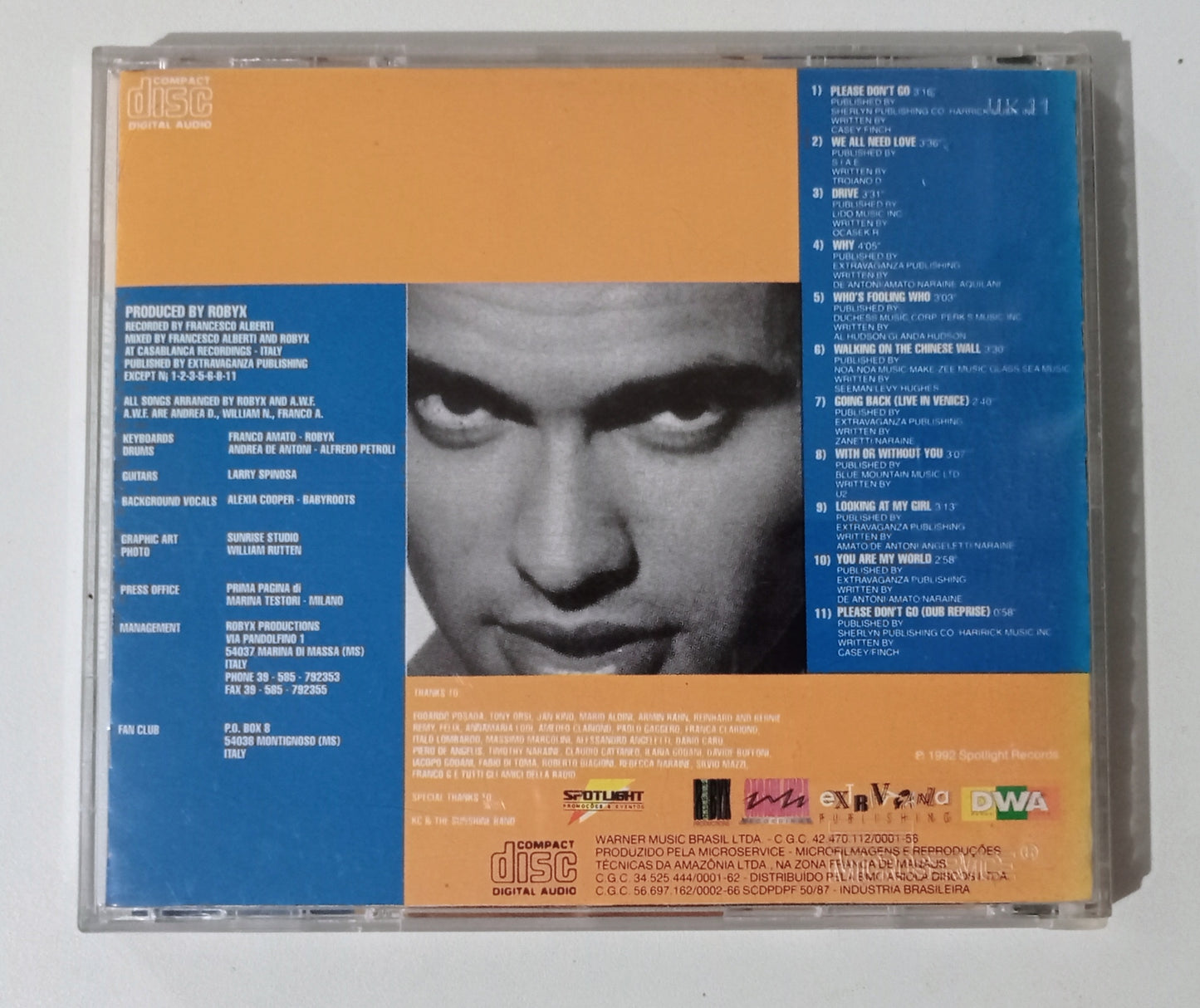 Double You - We All Need Love (CD Nacional - Usado)