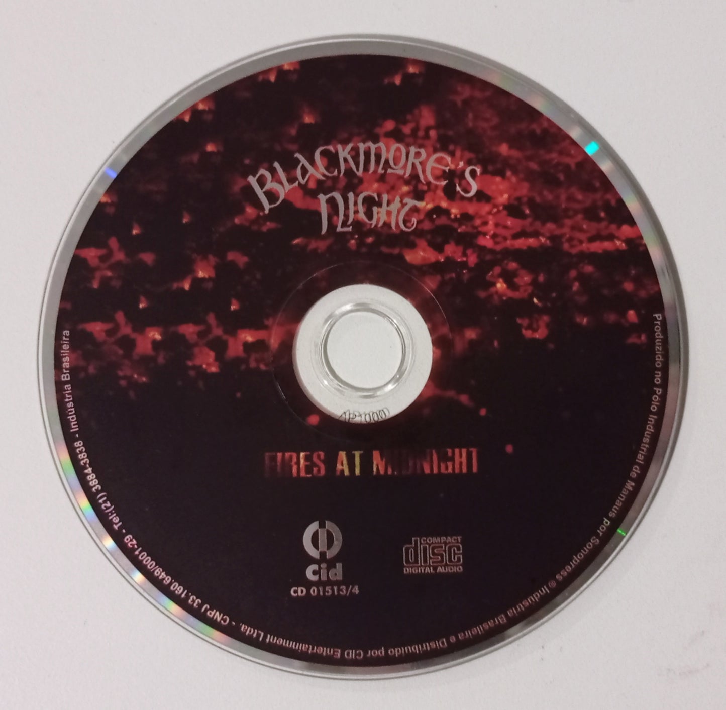Blackmore's Night - Fires At Midnight (CD Nacional - Usado)