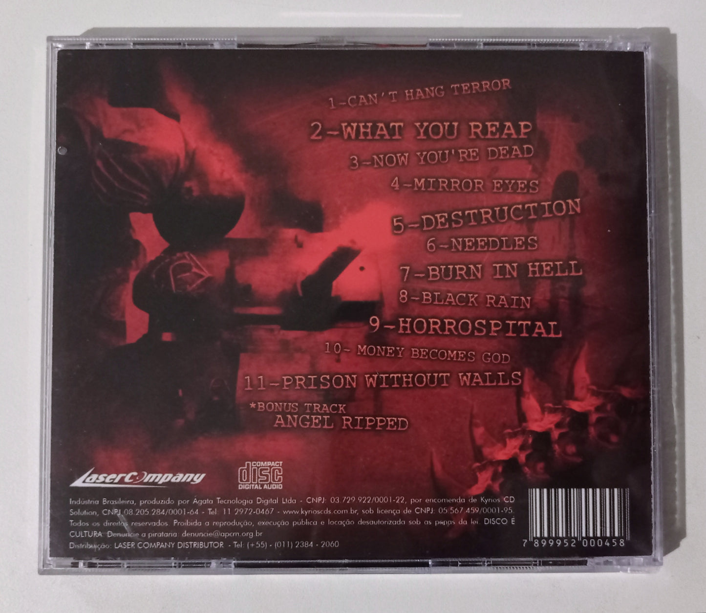 Hicsos - Circle Of Violence (CD Nacional - Usado)