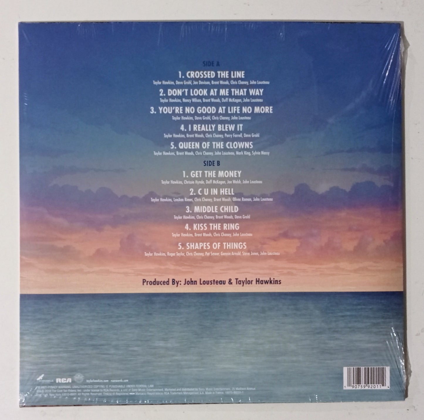 Taylor Hawkins & The Coattail Riders - Get The Money (LP França - LACRADO)