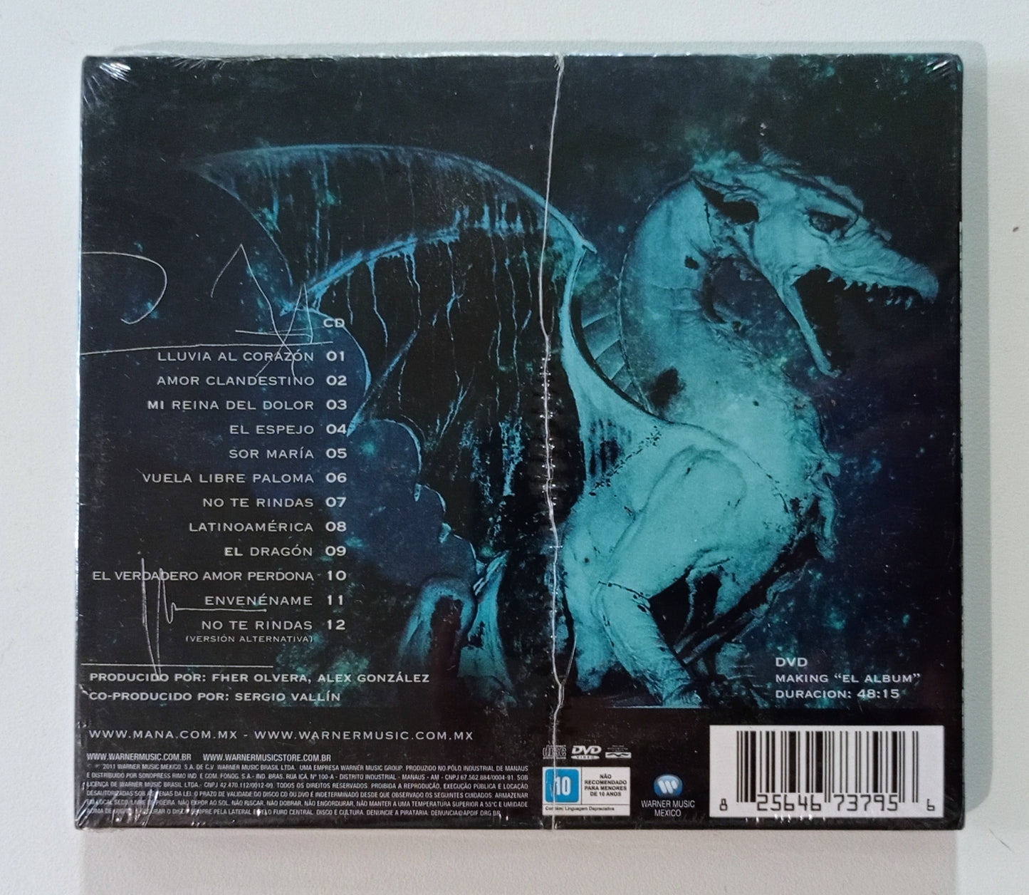 Maná - Drama Y Luz (CD + DVD Nacional LACRADO