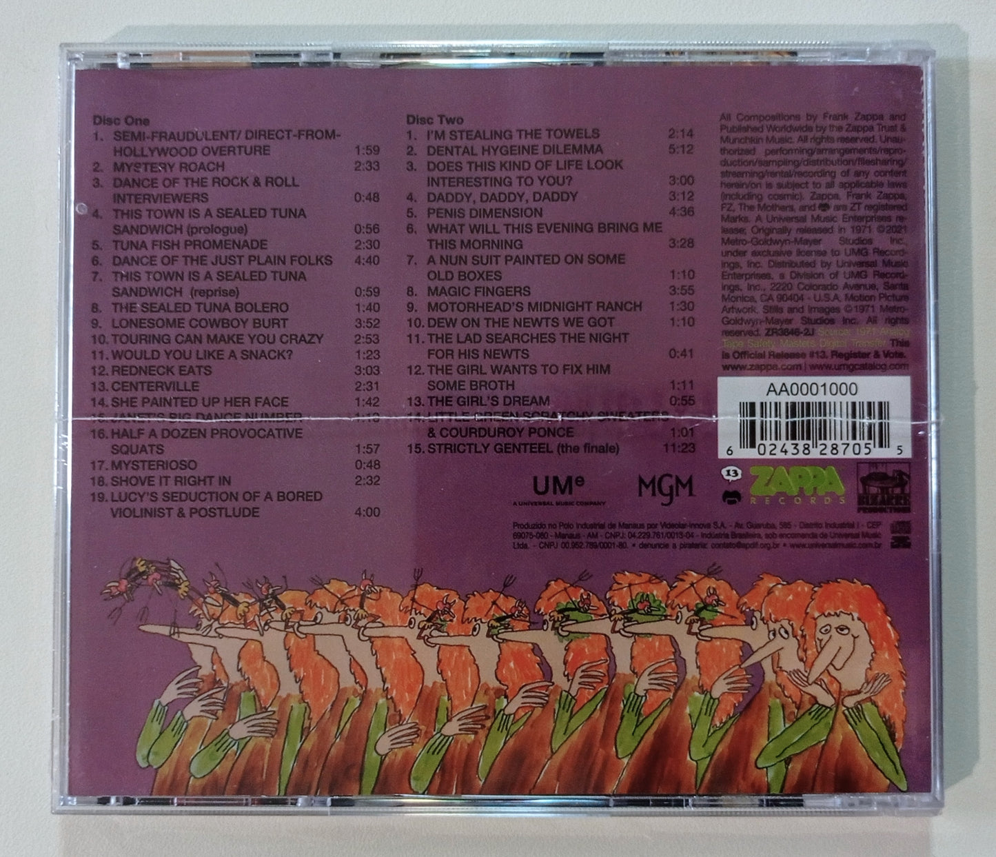 Frank Zappa - 200 Motels (Original Motion Picture Sound Track) (2xCD Nacional - LACRADO)