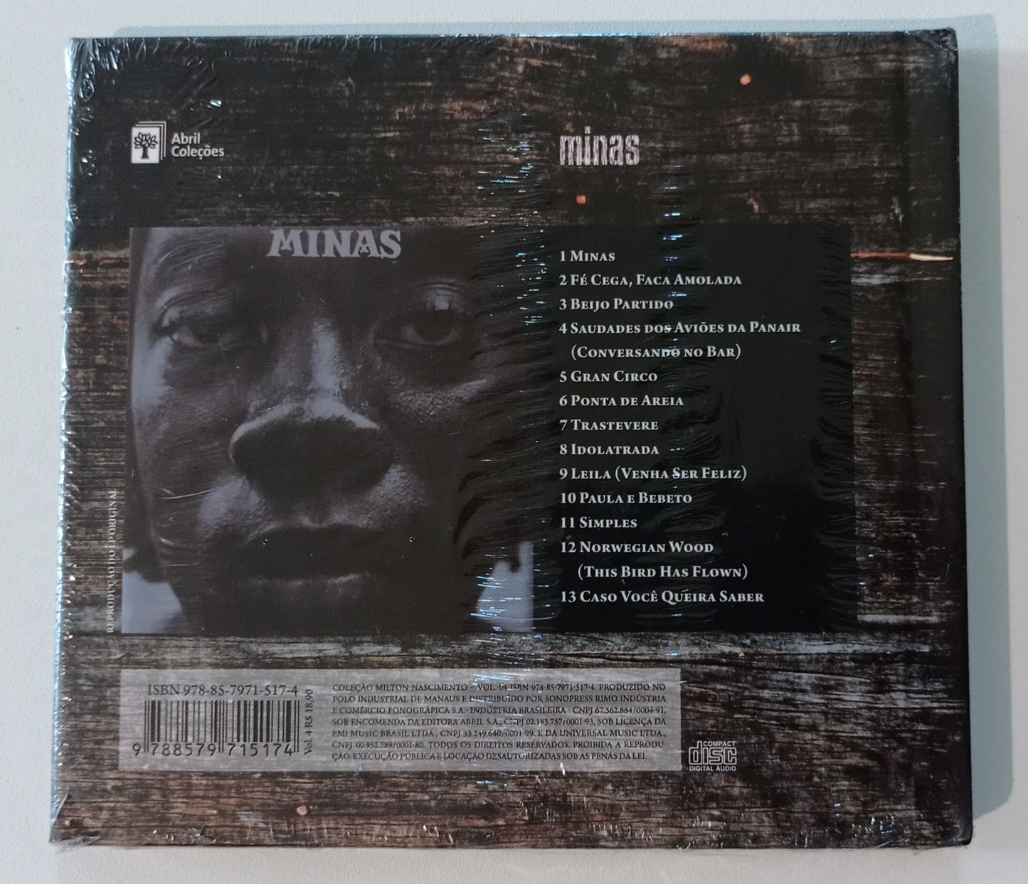 Milton Nascimento - Minas (CD Digibook Nacional LACRADO)