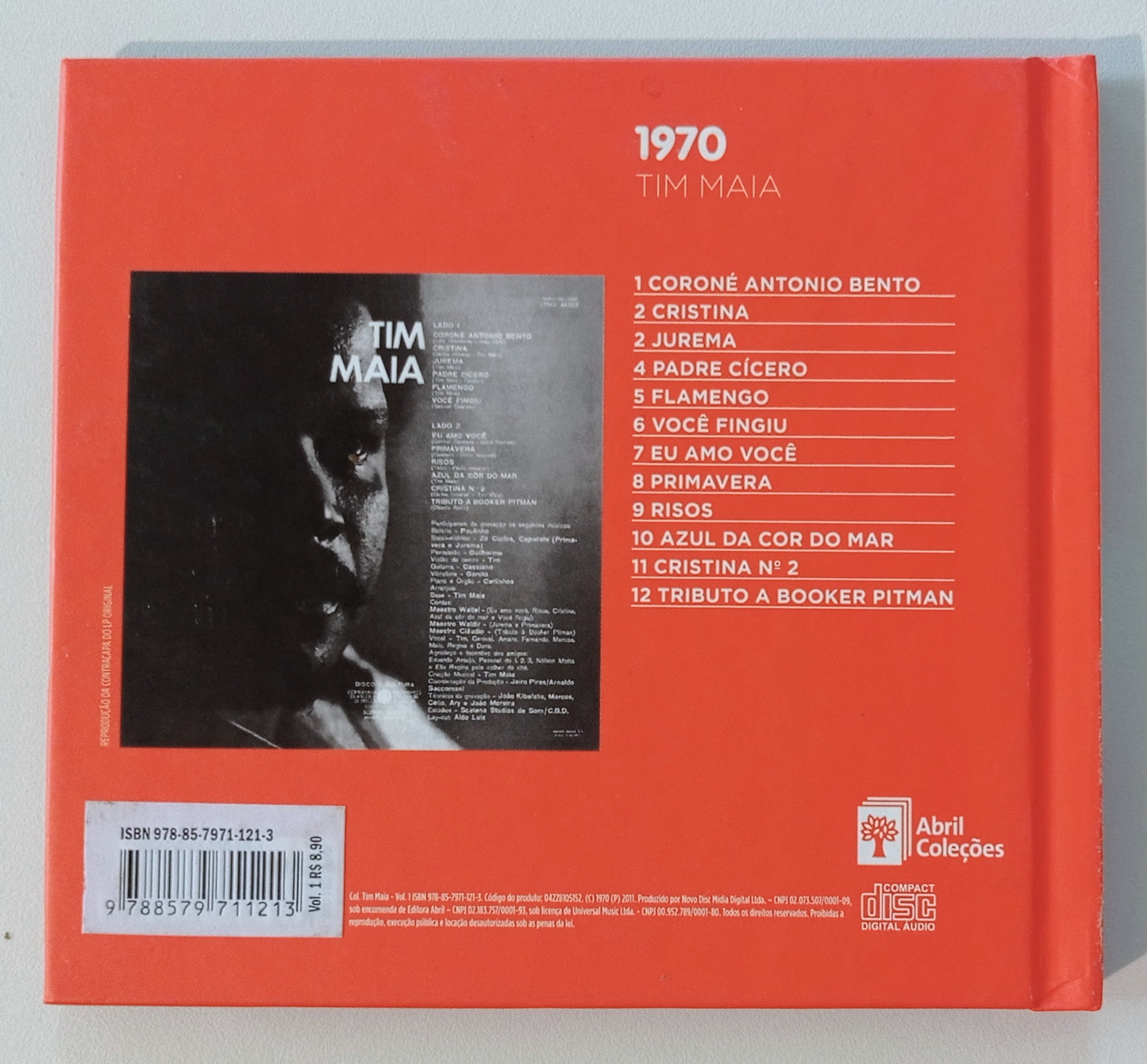 Tim Maia - 1970 (CD Digibook Nacional NOVO)