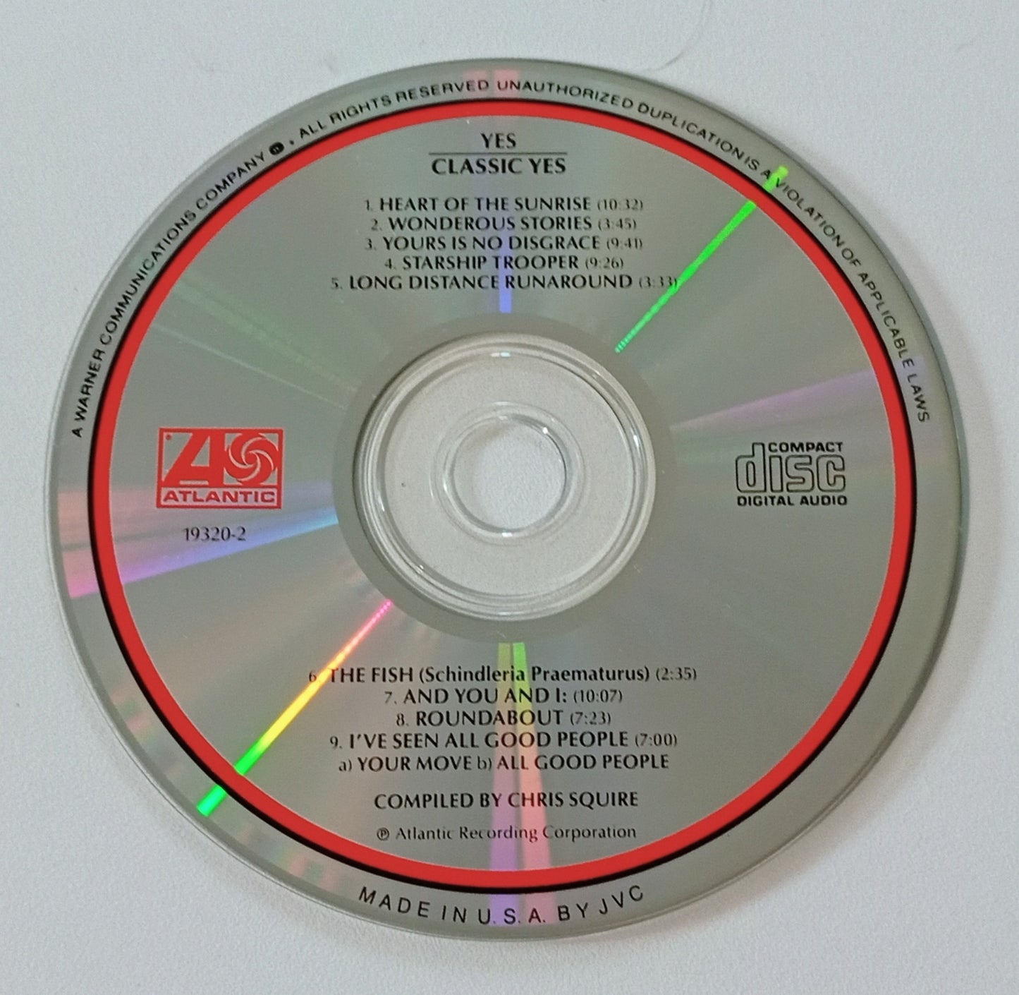 Yes - Classic Yes (CD USA - Usado)