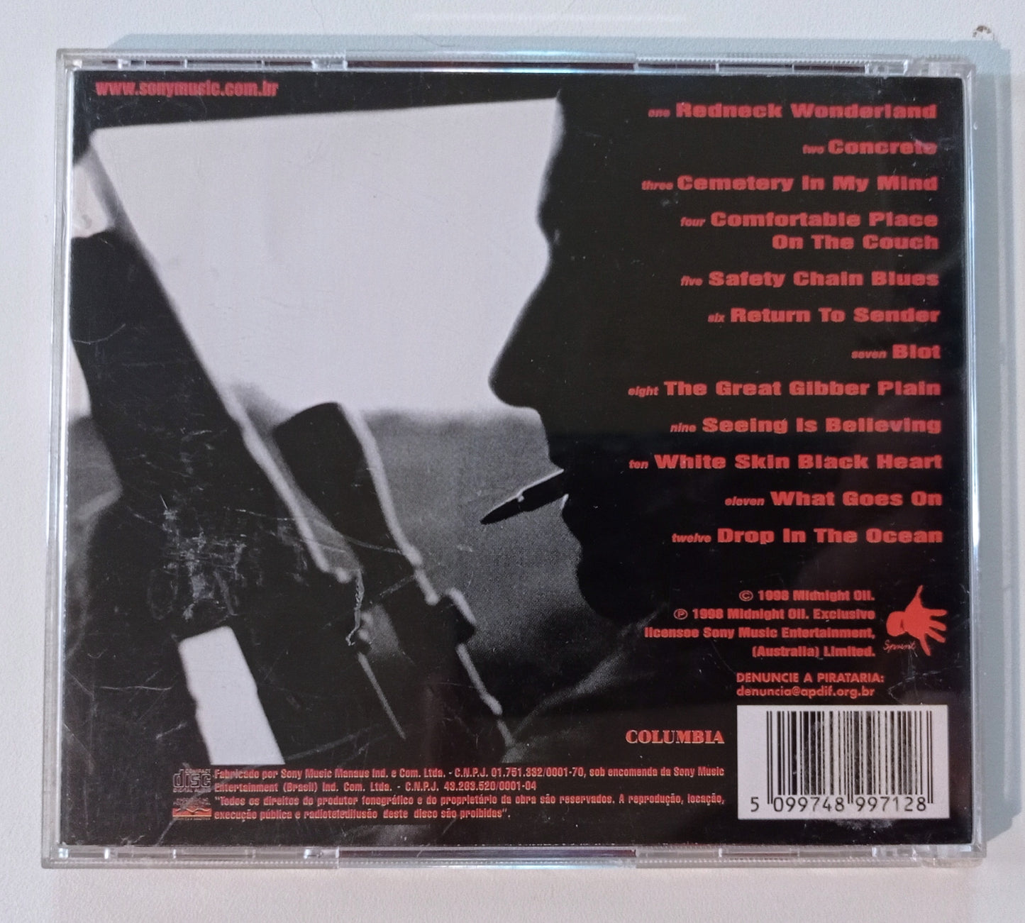 Midnight Oil - Redneck Wonderland (CD Nacional - Usado)