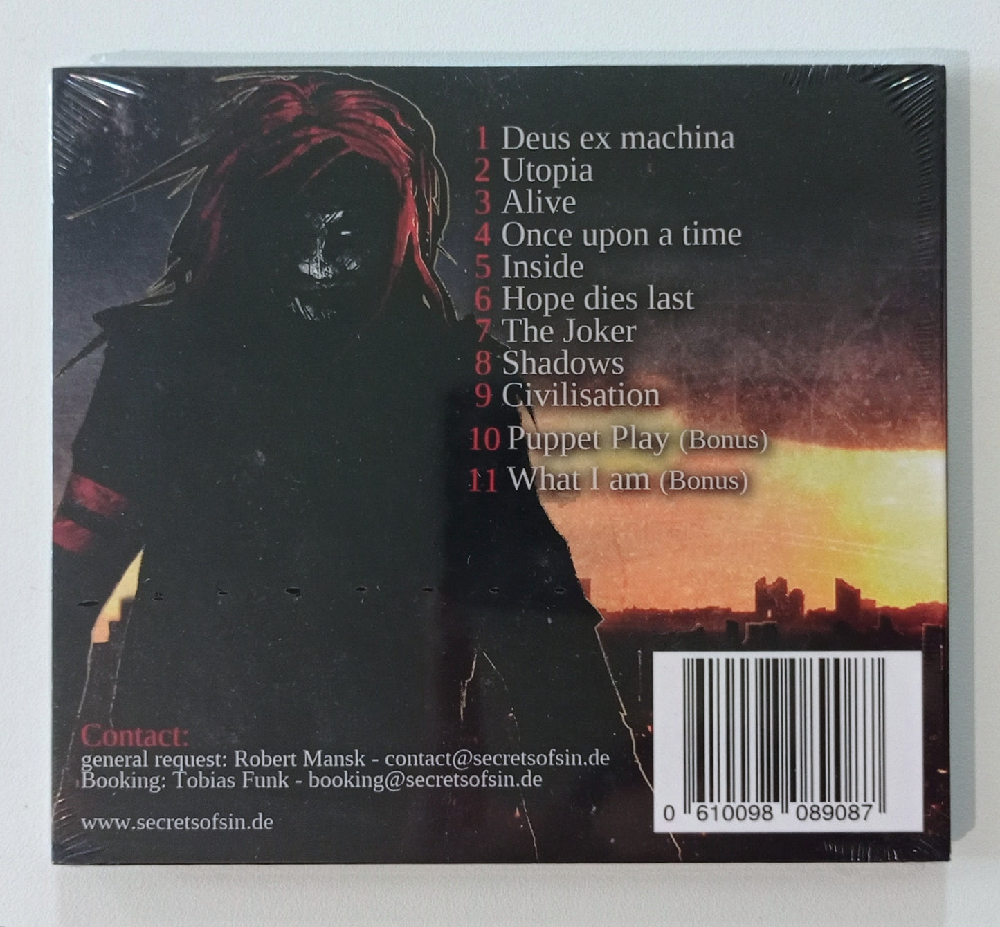 Secrets of Sin - Future Memories (CD Alemanha - LACRADO)