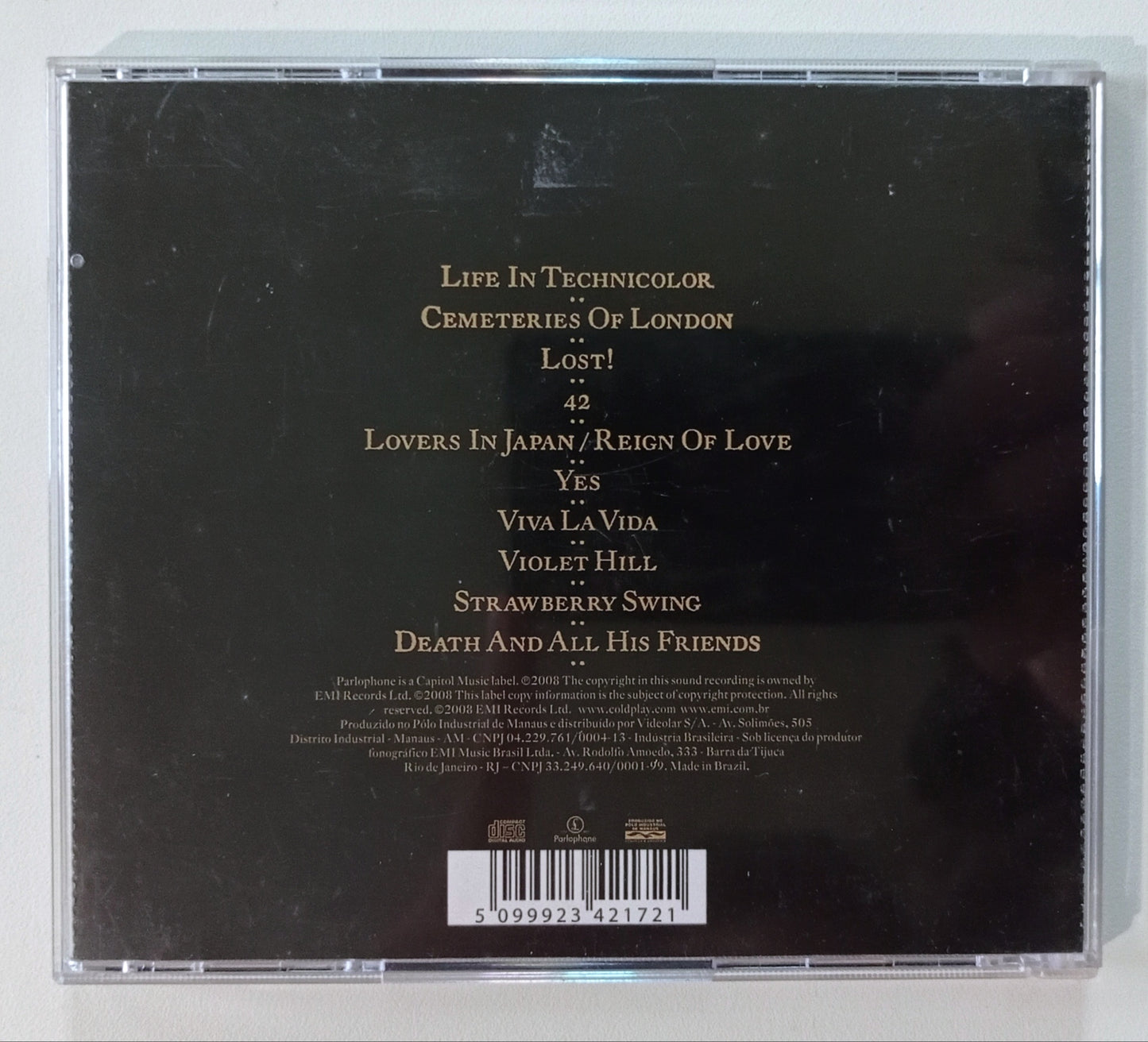 Coldplay - Viva La Vida Or Death And All His Friends (CD Nacional - Usado)