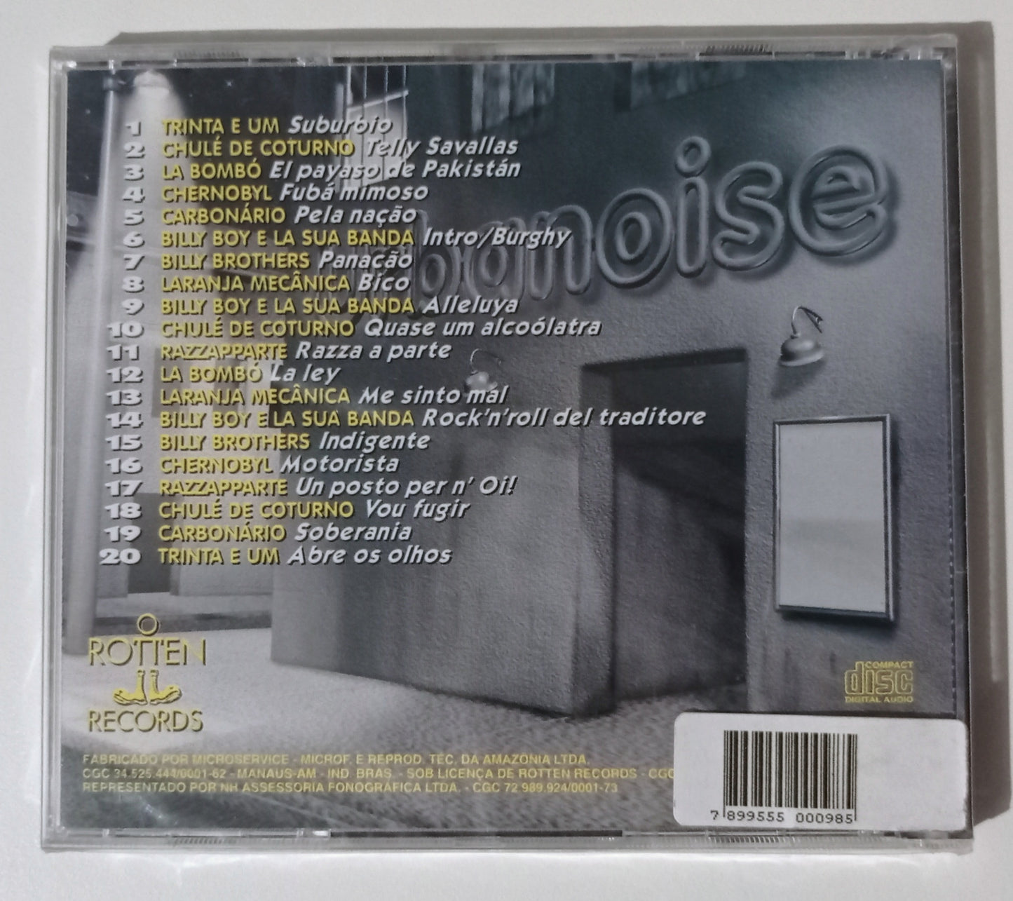 Vários - Urbanoise Vol 2 (CD Nacional - LACRADO)