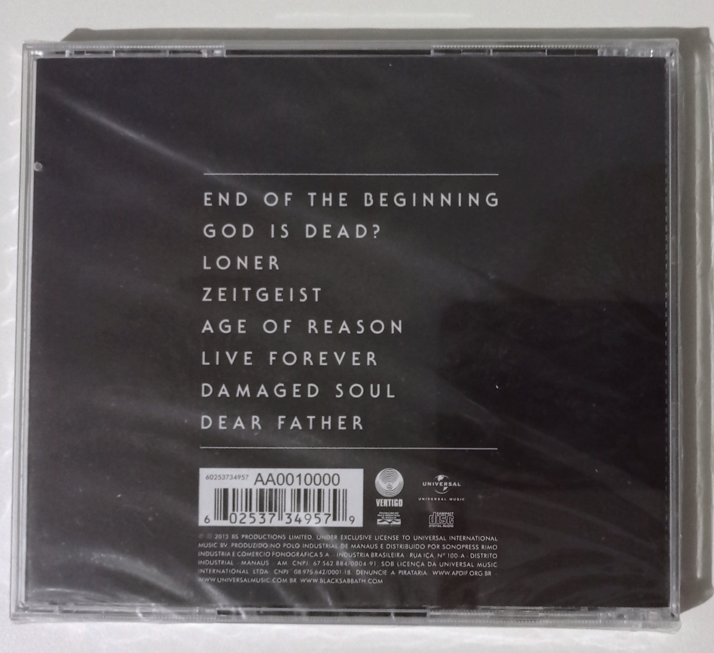 Black Sabbath - 13 (CD Nacional - LACRADO)