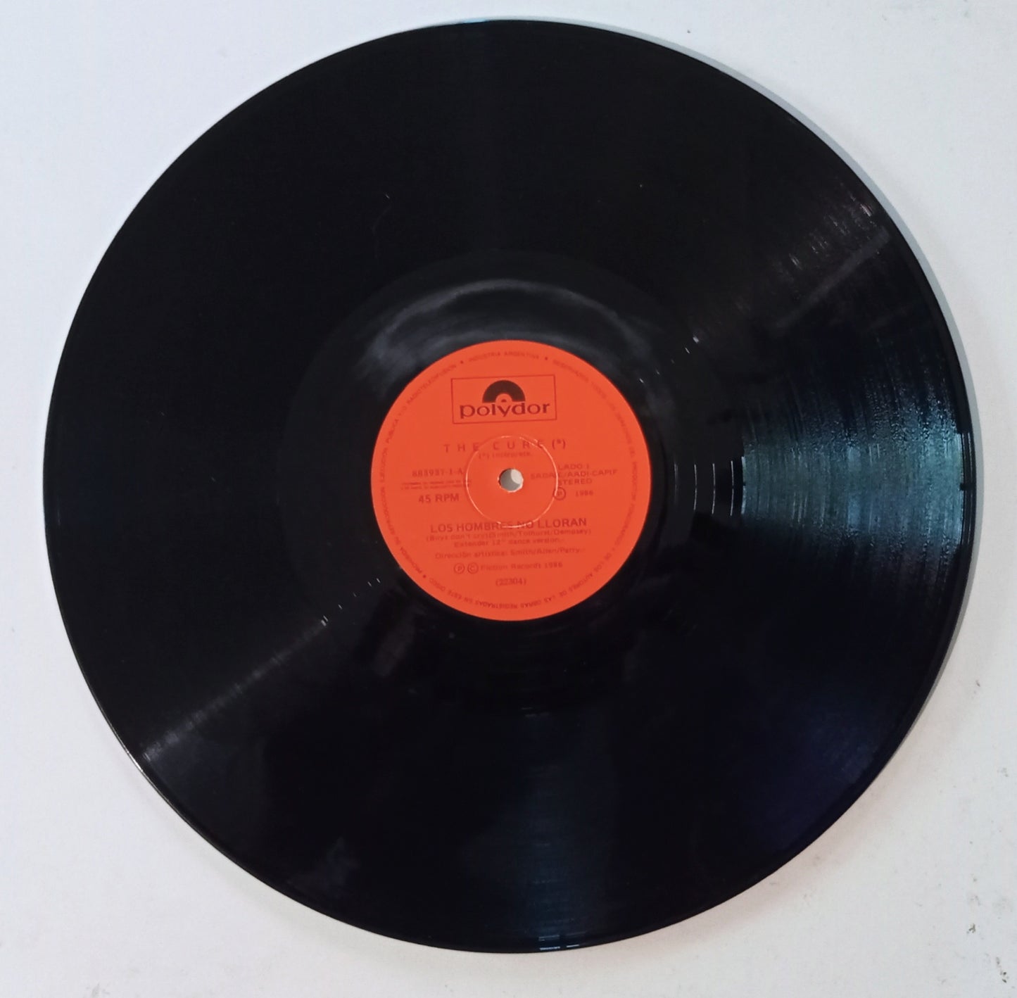 The Cure - Boys Don't Cry (New Voice • Club Mix) (12" Maxi-Single Argentina - Usado)