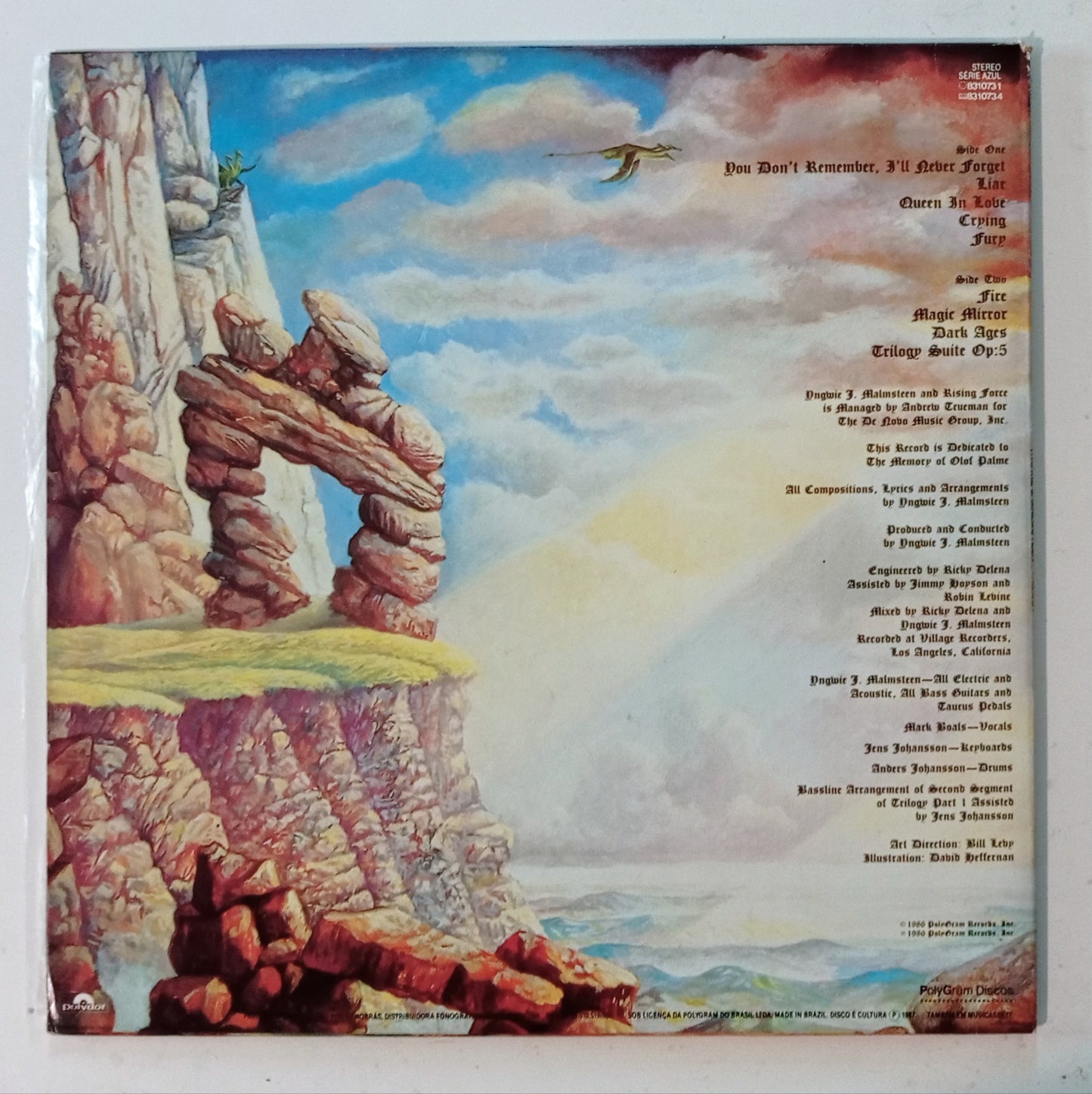 Yngwie J. Malmsteen - Trilogy (LP Nacional - Usado)