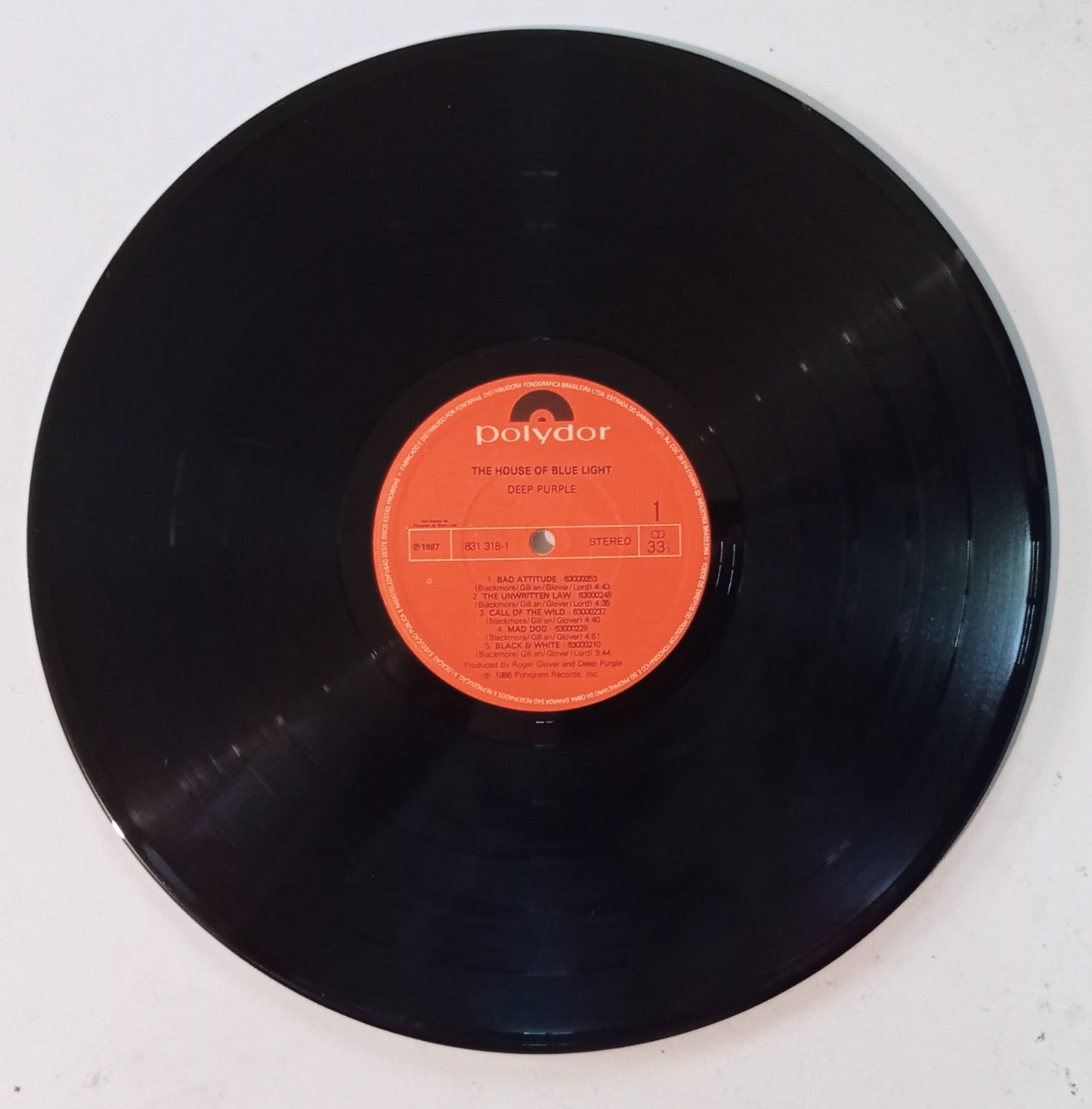 Deep Purple - The House Of Blue Light (LP Nacional - Usado)