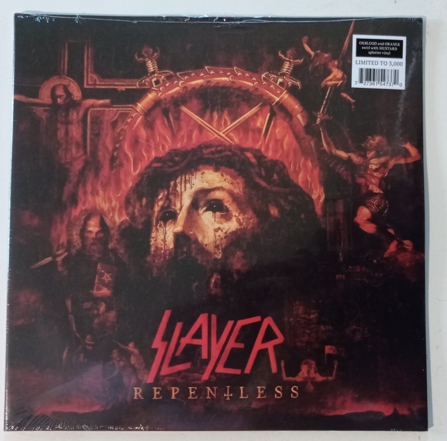Slayer - Repentless (SPLATTER VINYL - Alemanha - LACRADO)