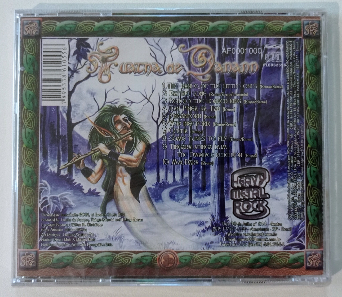 Tuatha De Danann - Tingaralatingadun (CD Nacional - LACRADO)