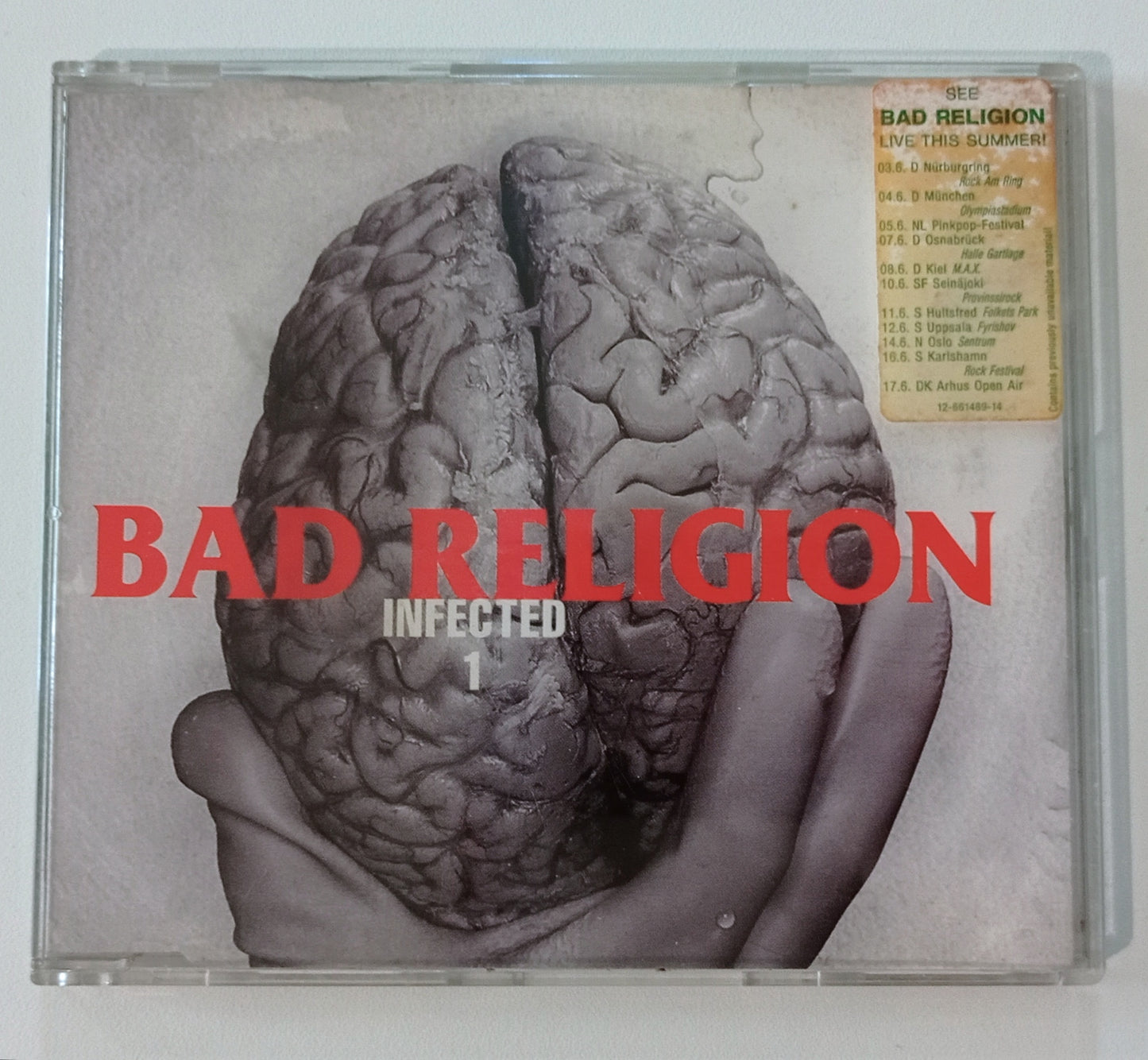 Bad Religion - Infected 1 (CD Single Alemanha - USADO)