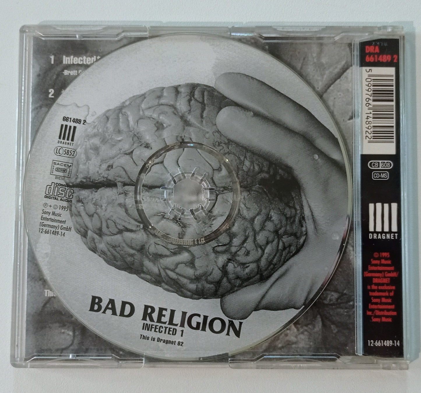 Bad Religion - Infected 1 (CD Single Alemanha - USADO)