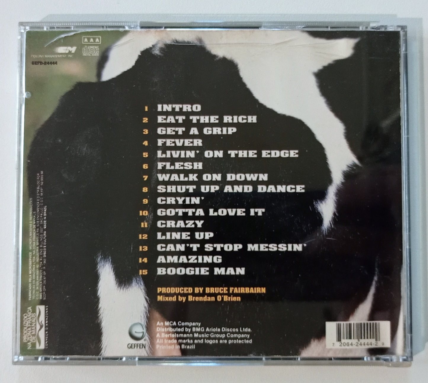 Aerosmith - Get A Grip (CD Nacional - Usado)