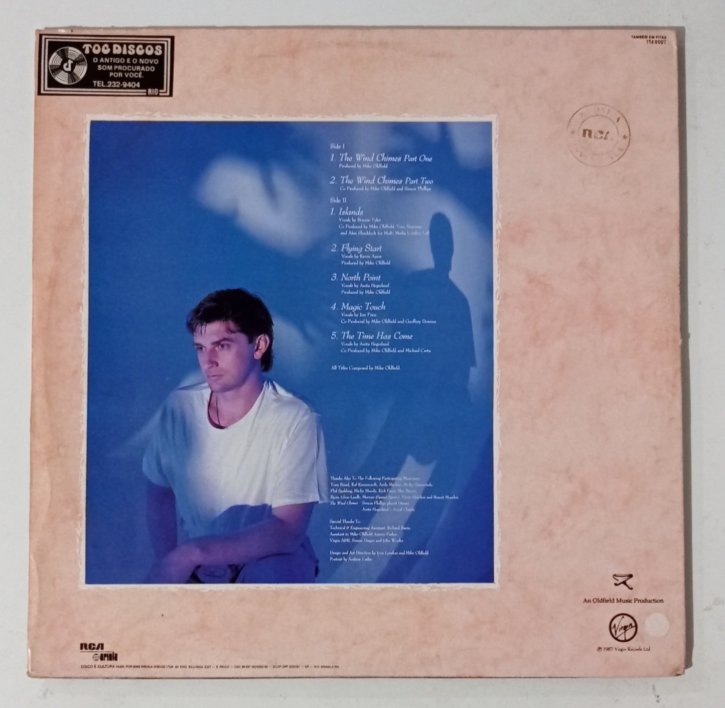 Mike Oldfield - Islands (LP Nacional - Usado)