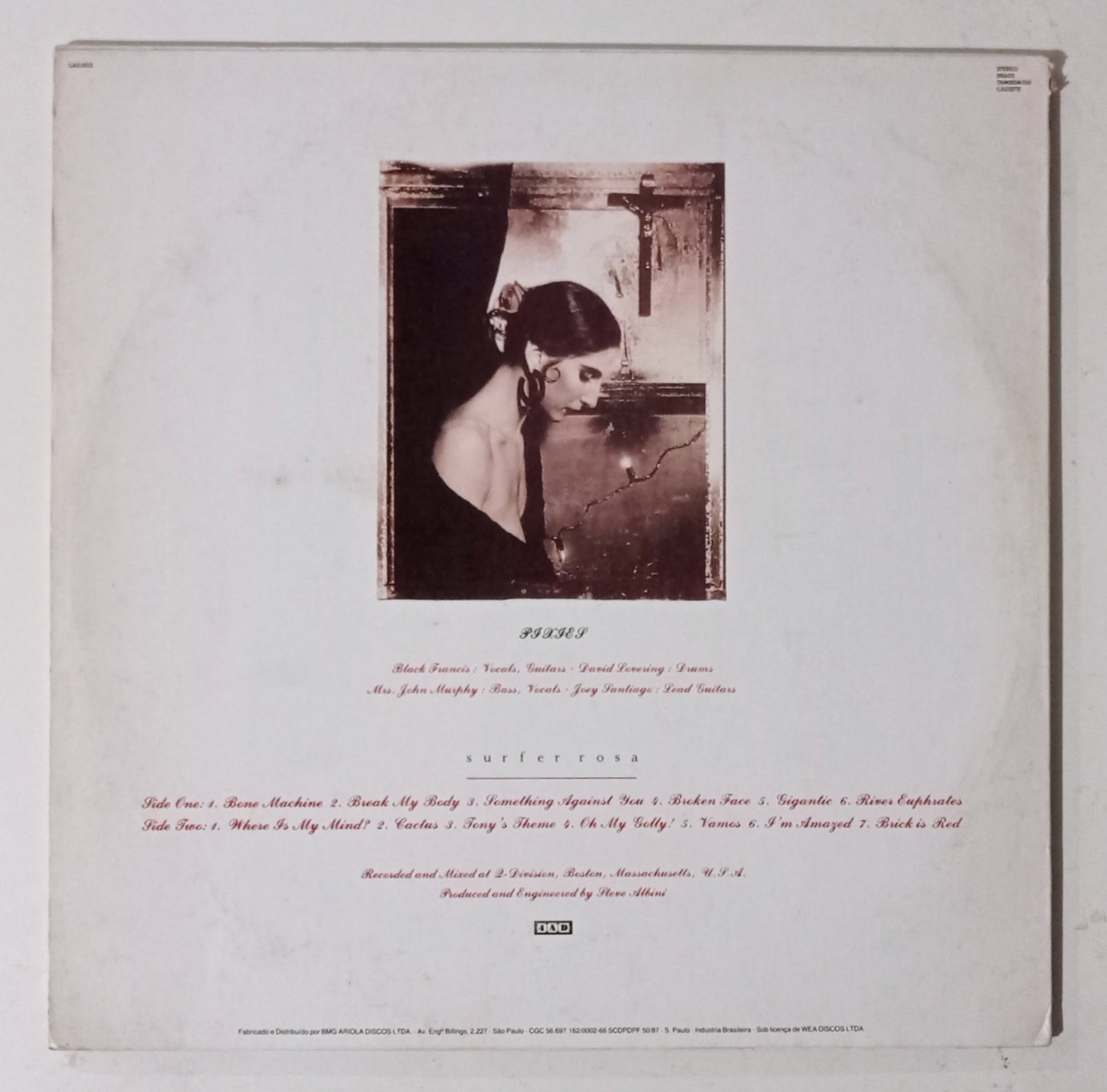 Pixies - Surfer Rosa - (LP Nacional - Usado)