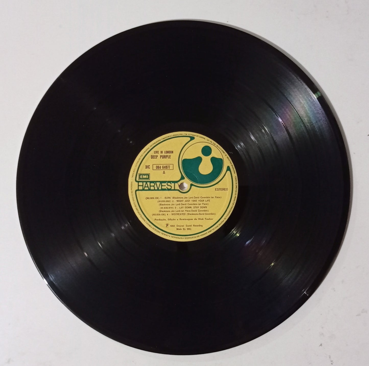 Deep Purple - Live in London (LP Nacional - Usado)