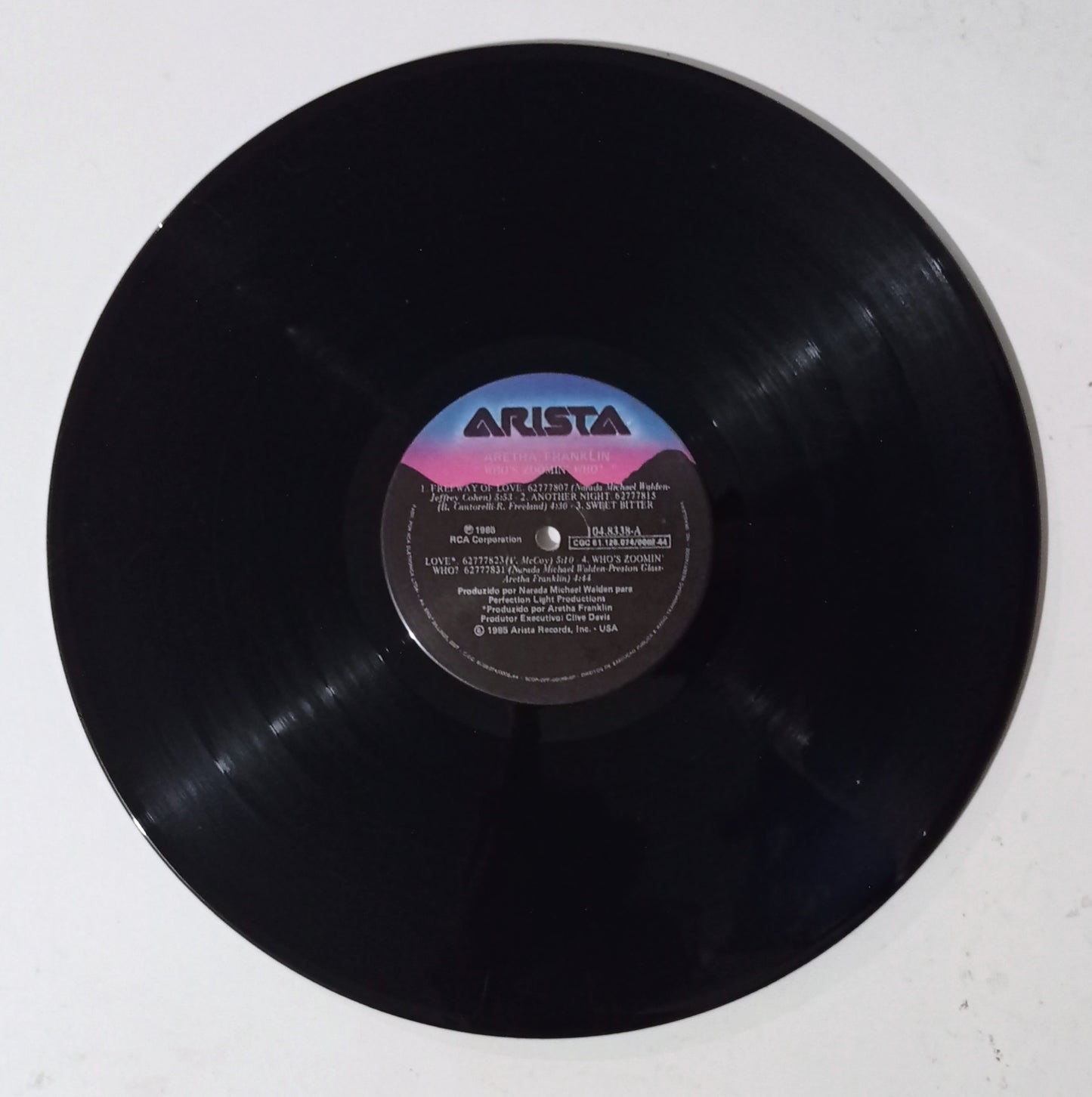 Aretha Franklin - Who's Zoomin' Who? (LP Nacional - Usado)