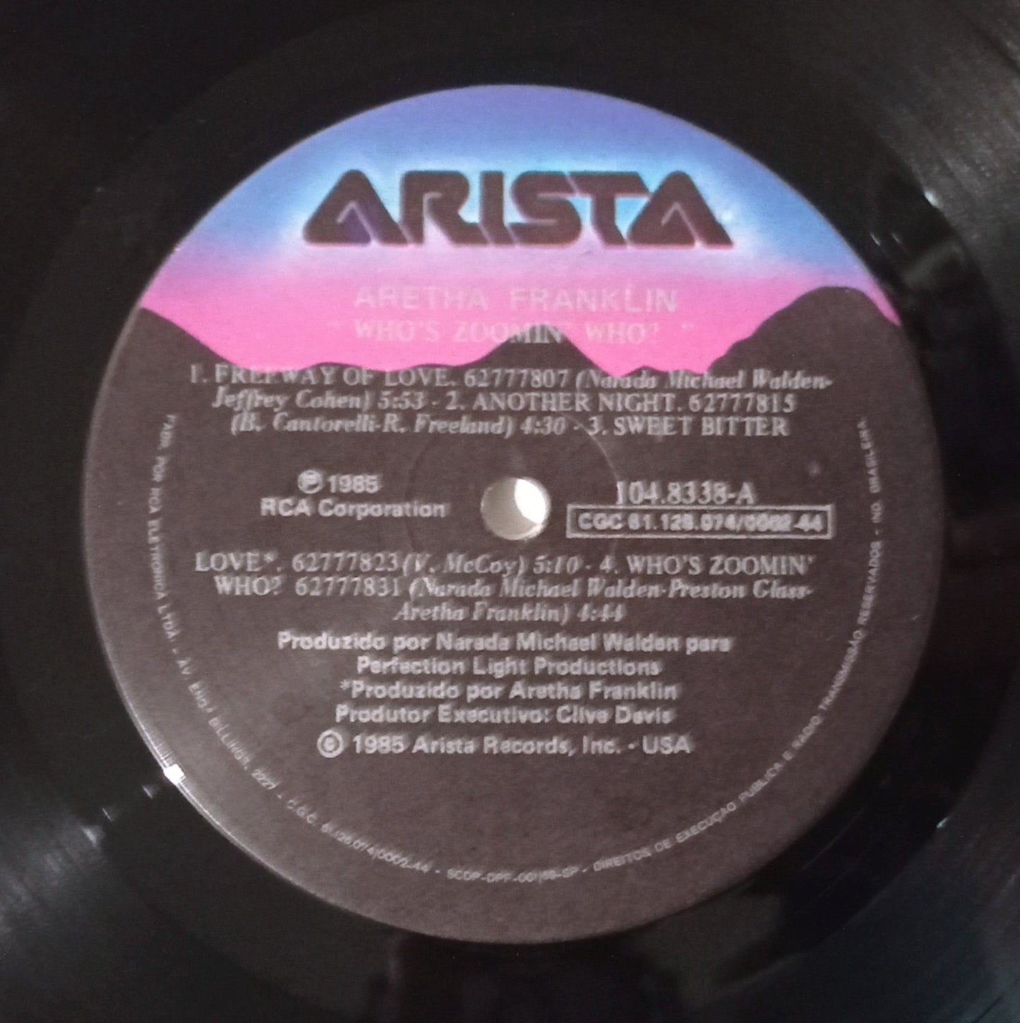 Aretha Franklin - Who's Zoomin' Who? (LP Nacional - Usado)